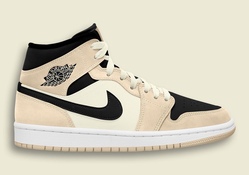 CBQ6472-800 Jordan 1 Mid Orange Guava Ice