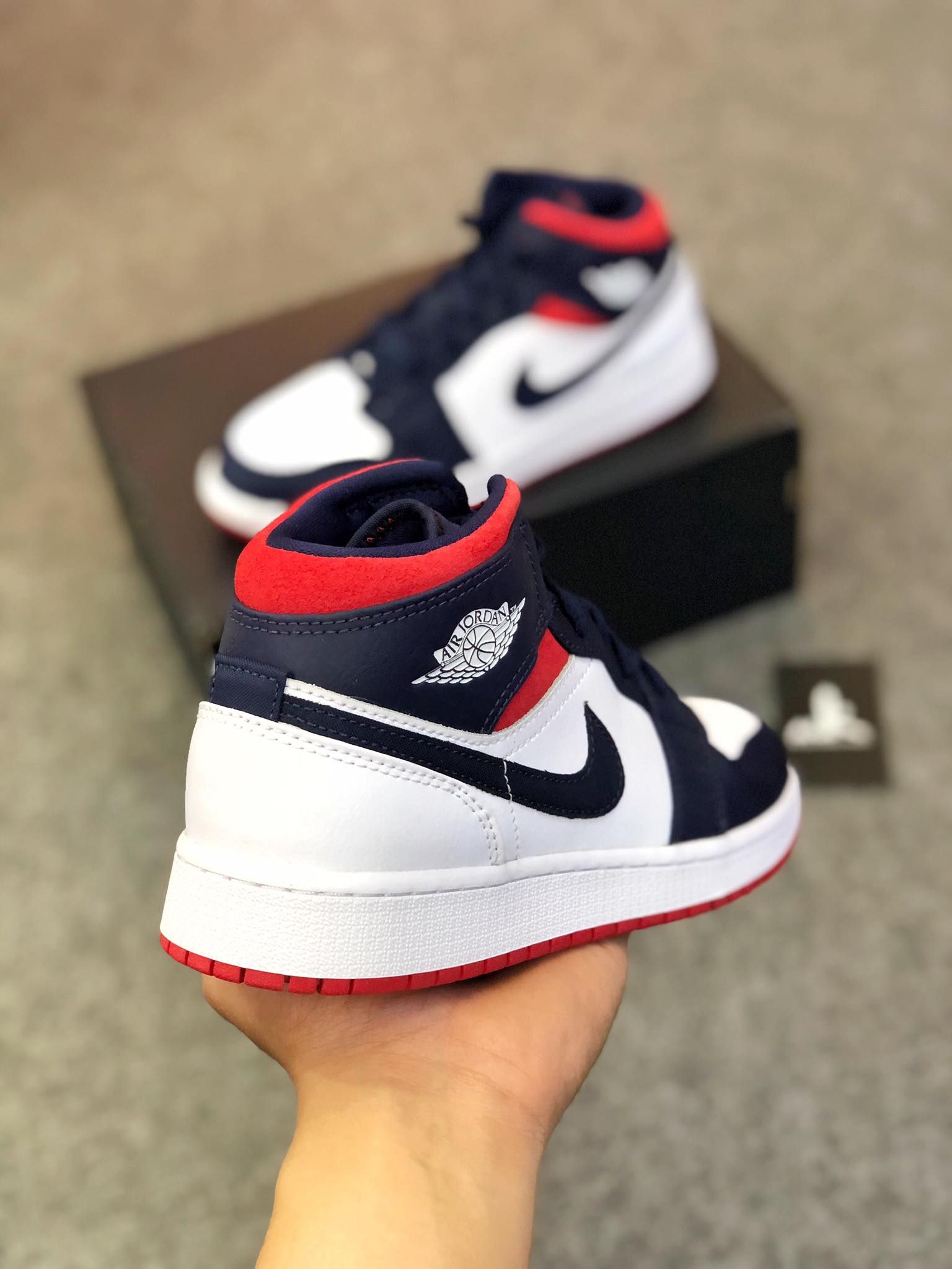  BQ6931-104 Jordan 1 Mid SE USA 