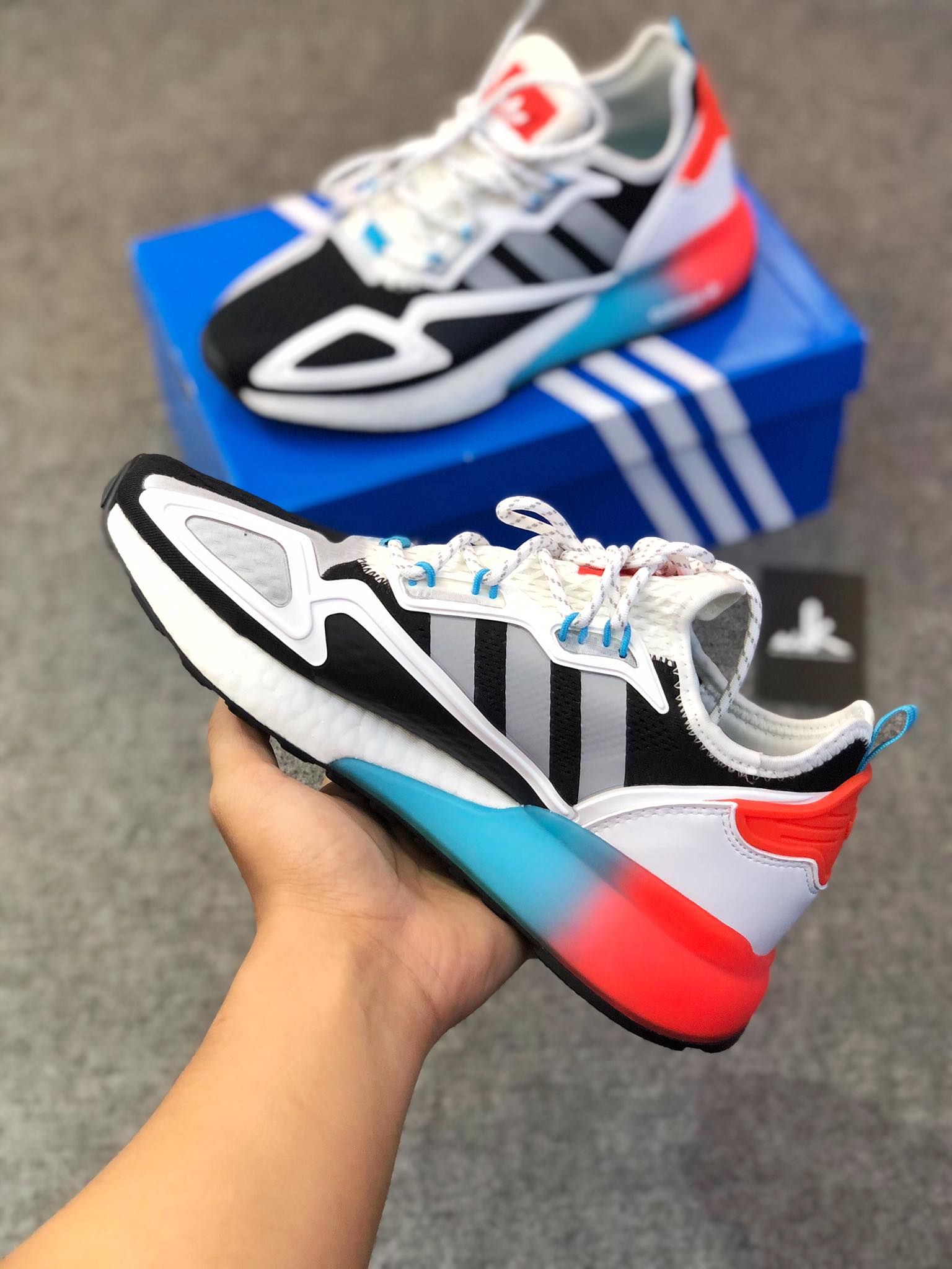  FY2012 - ZX 2K Boost White Multi 