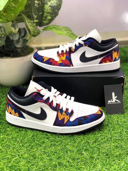  CZ8659-100 Jordan 1 Low Nothing But Net 