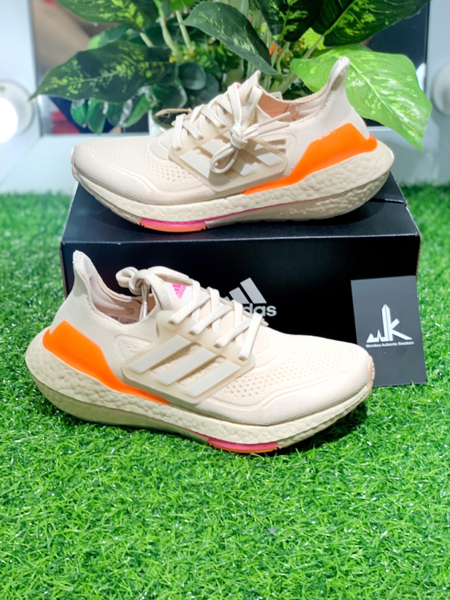 FZ1919 Ultraboost 21'Halo Ivory Ultra Pop