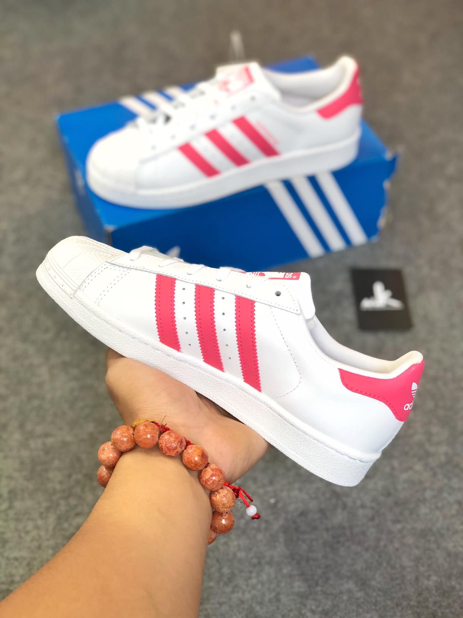 CG6608 Superstar Cloud White Real Pink