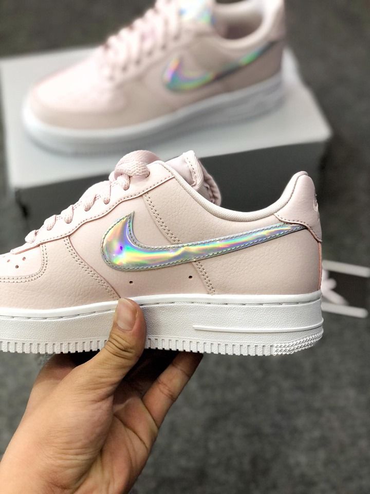 CJ1646-600 Air Force 1 Holol Pink