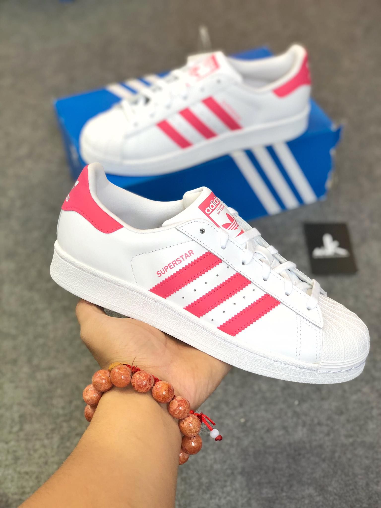  CG6608 Superstar Cloud White Real Pink 