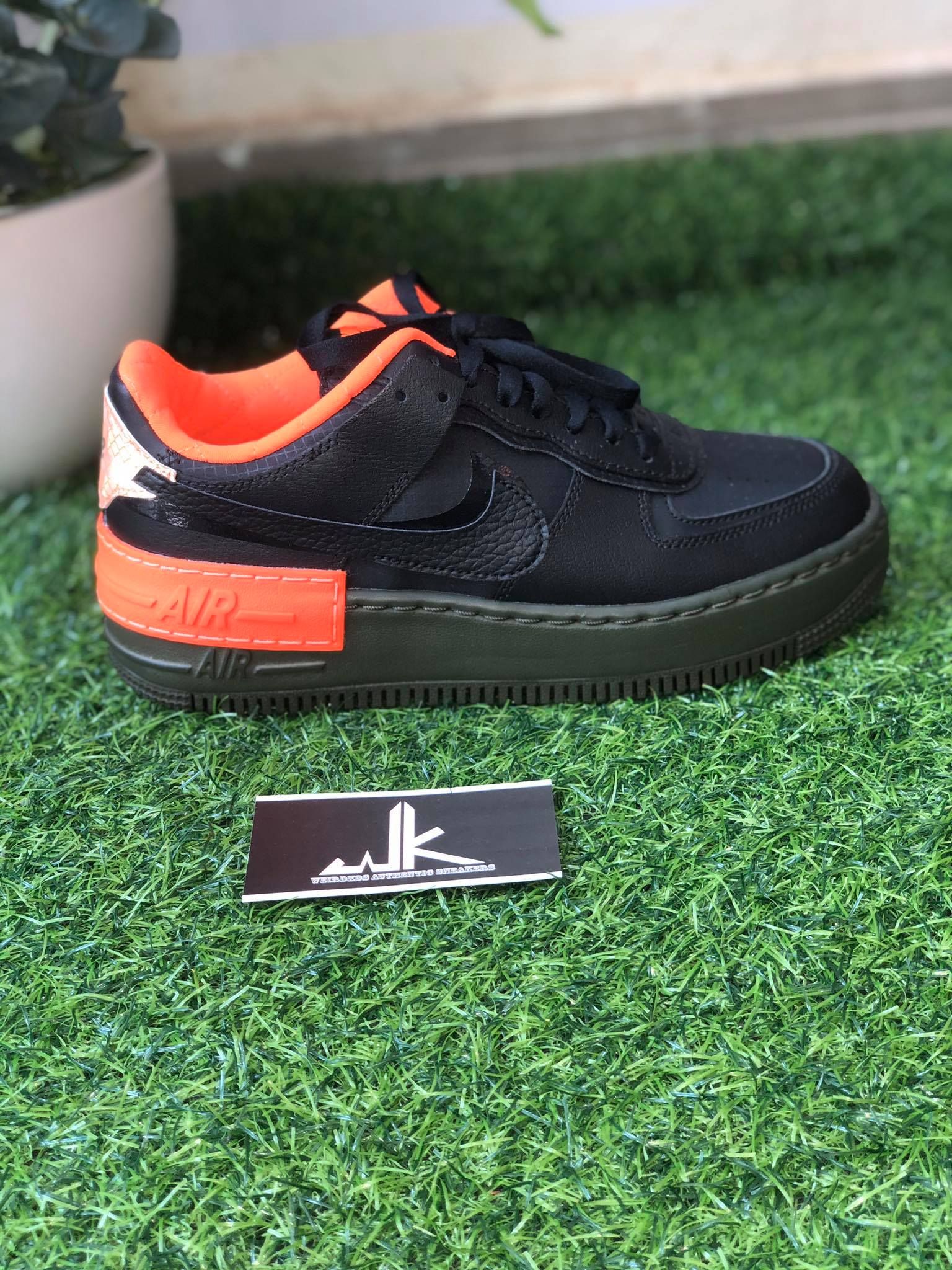  Nike Air Force 1 Shadow Black 