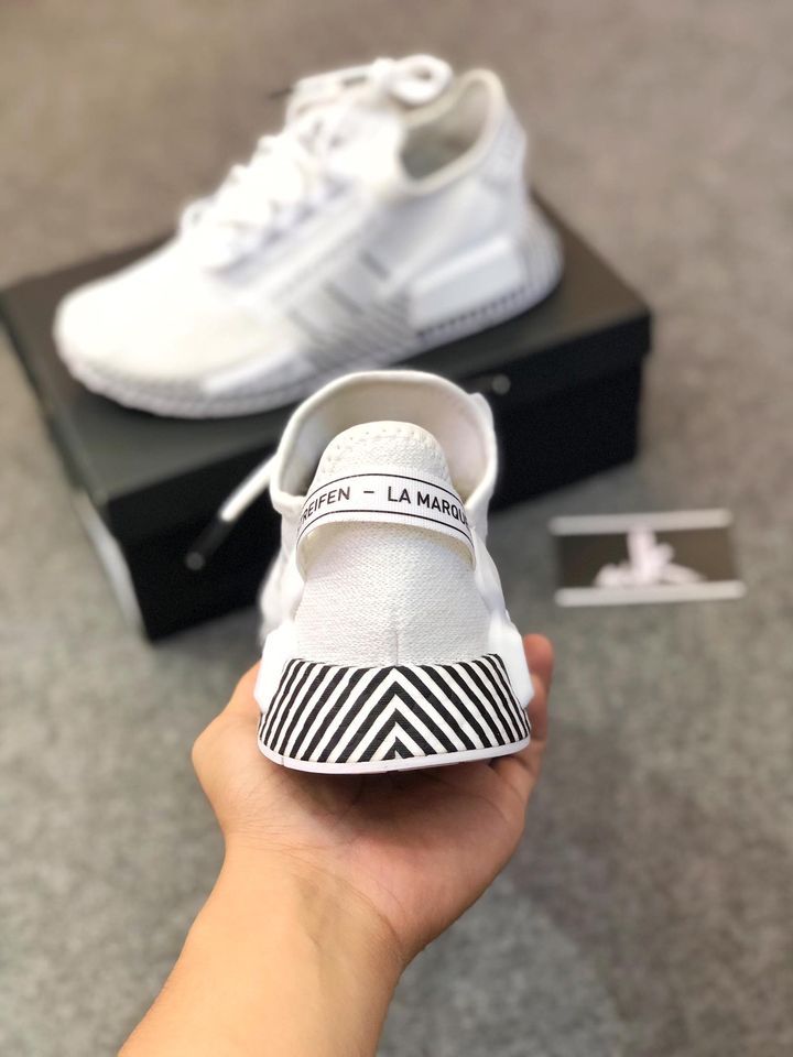  FY2108 - NMD R1 V2 Striped White 