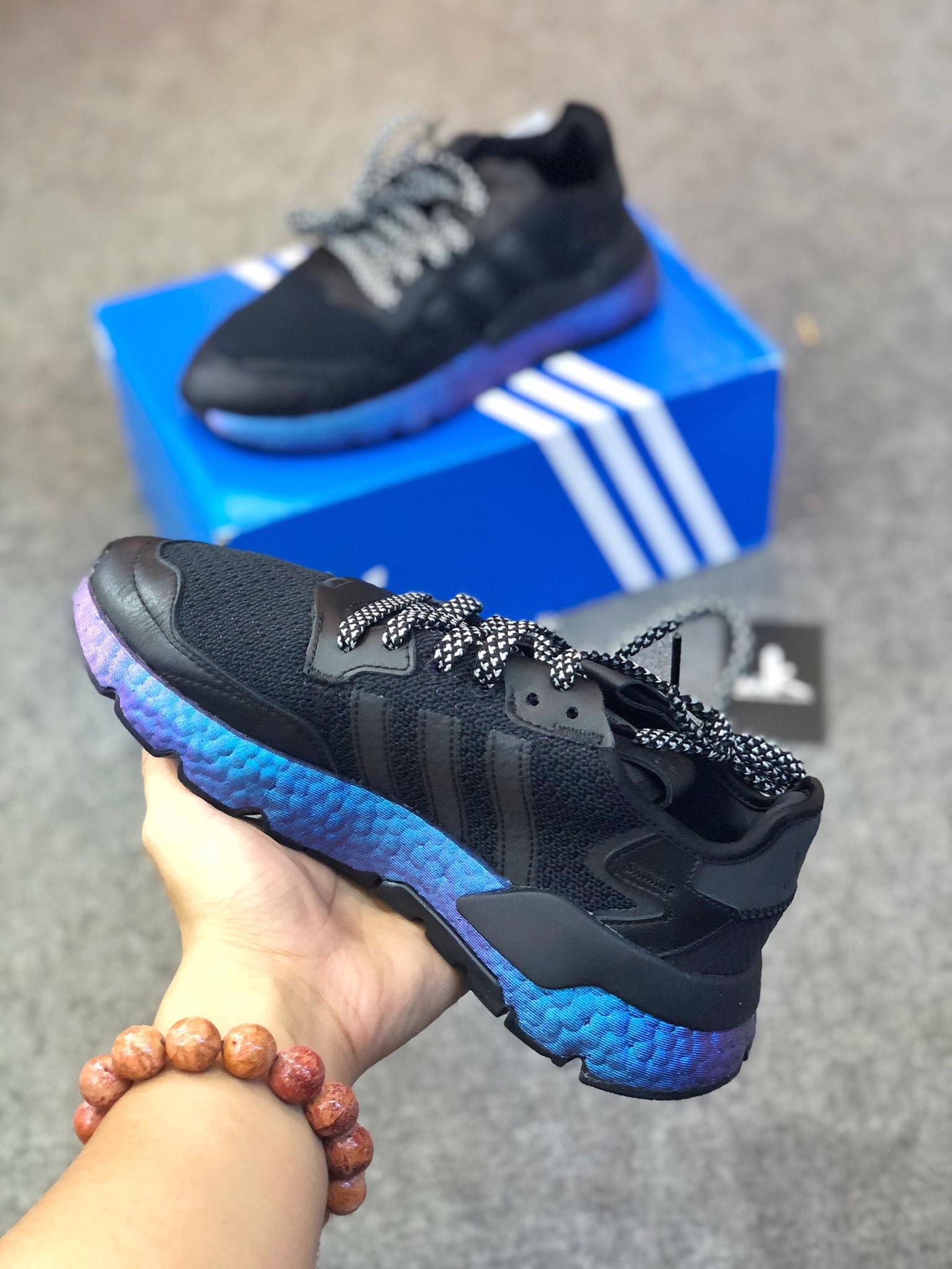  FV3615 Nite Jogger Black Metallic Boost 