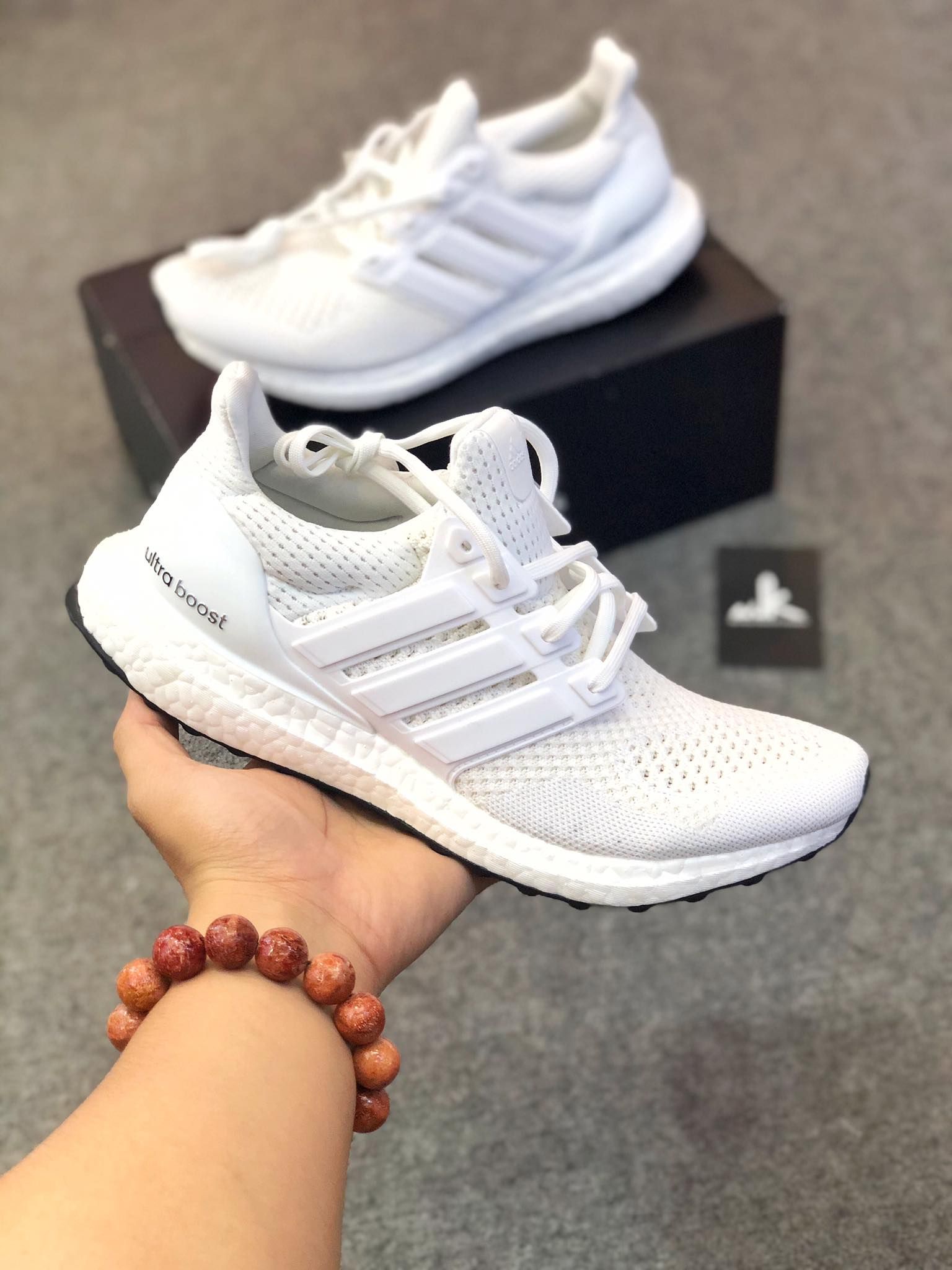  S77416 Ultraboost 1.0 All White 