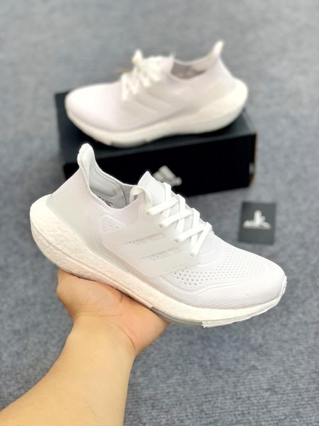  FY0403 Ultraboost 21 All White 