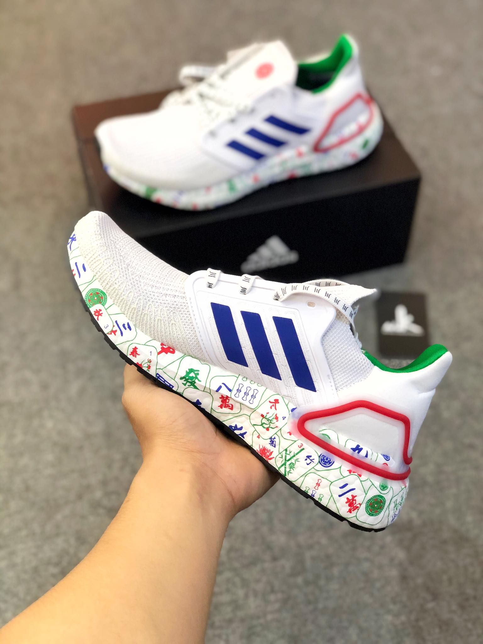FX8889 Ultraboost 20 Team Royal Blue-Green