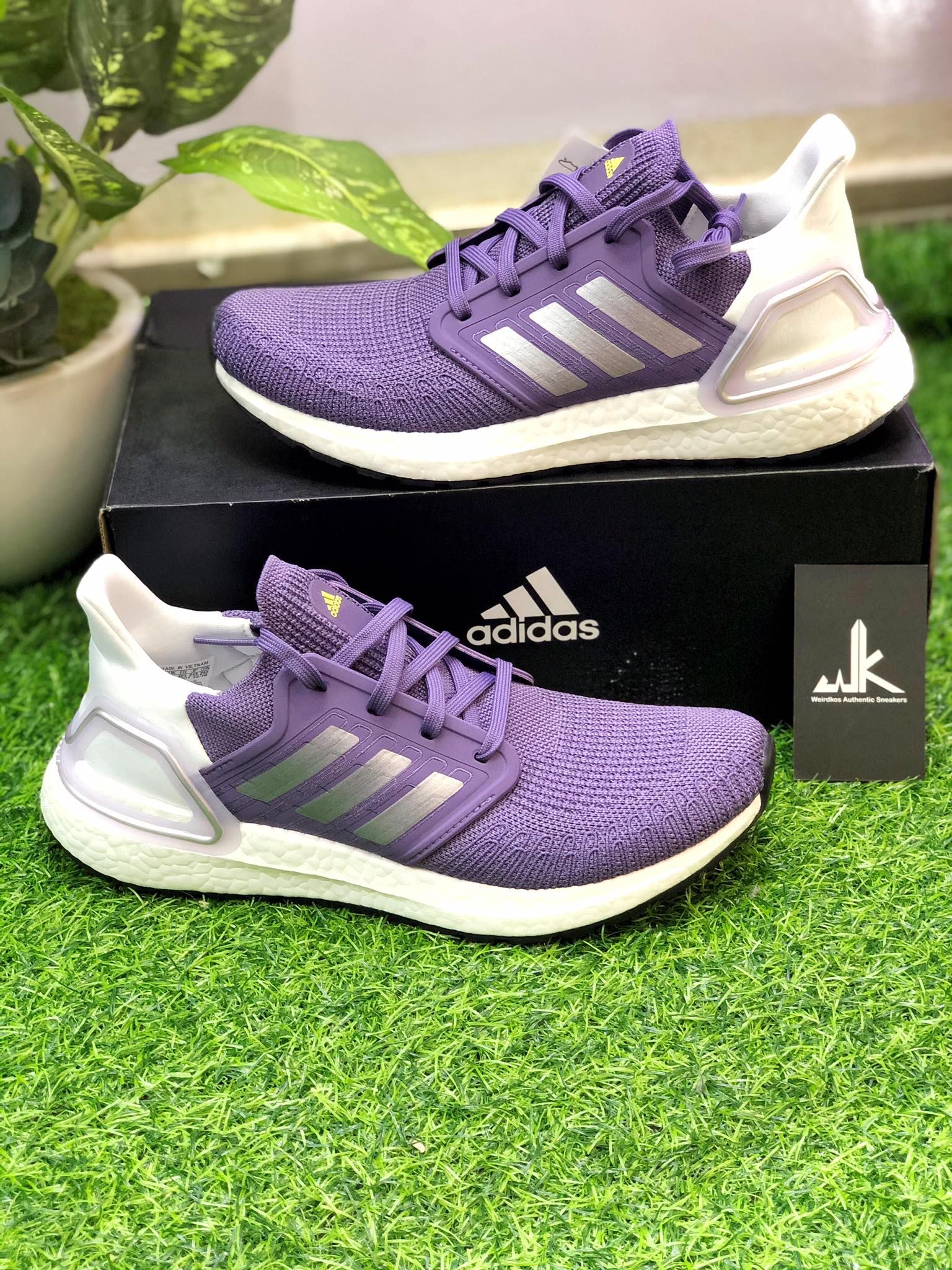 EG0718 UltraBoost 20 Tech Purple