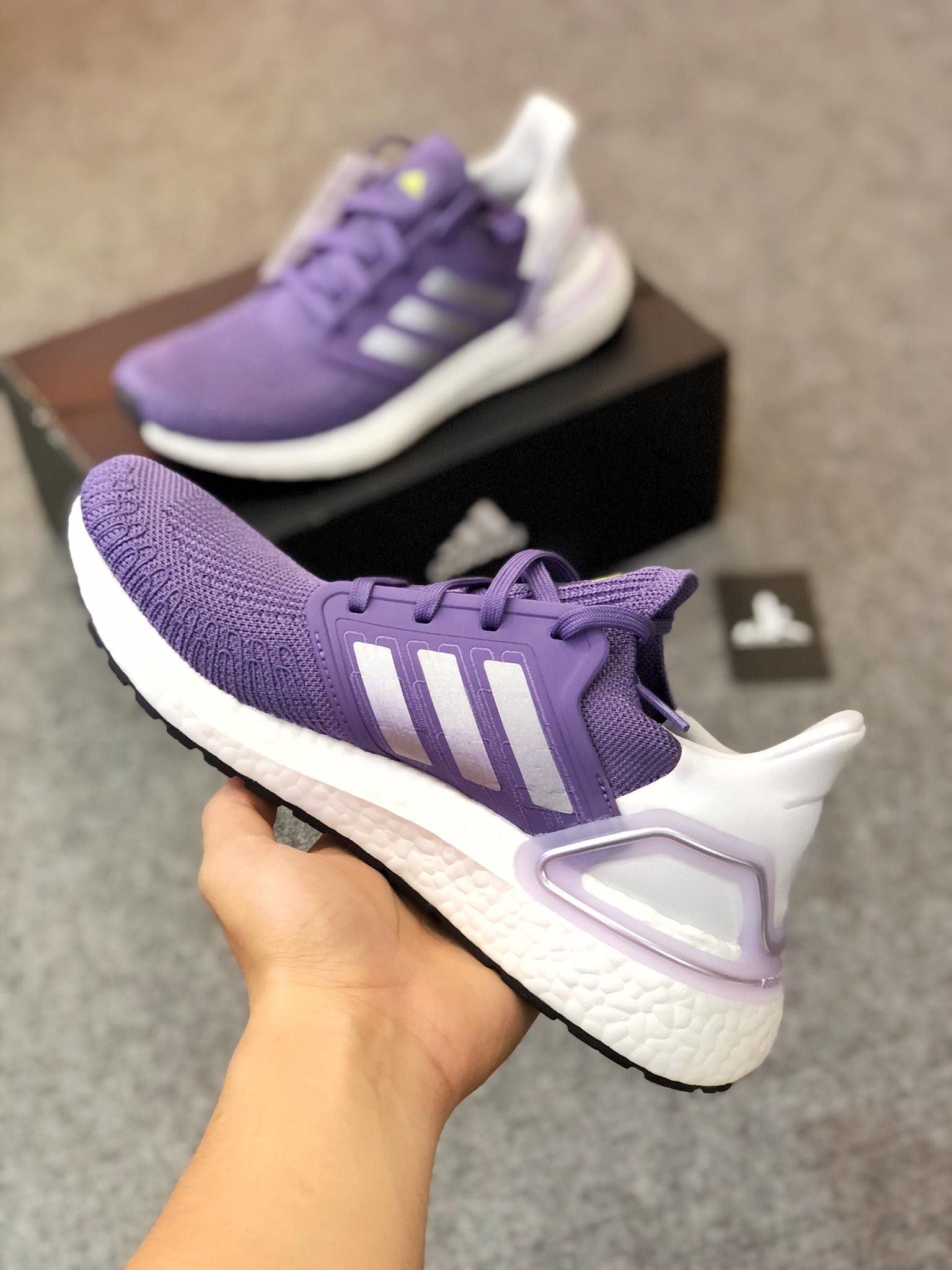 EG0718 UltraBoost 20 Tech Purple