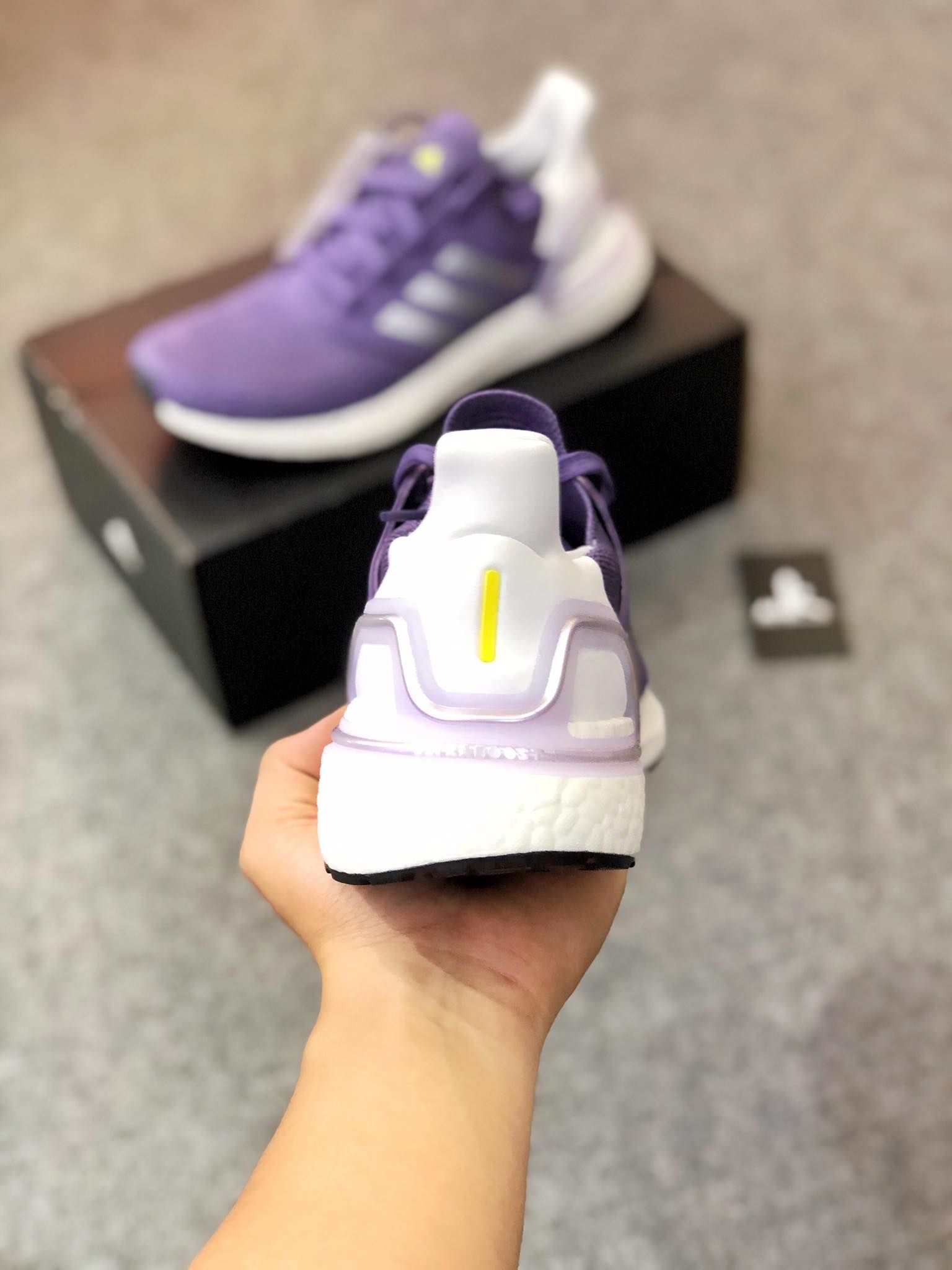 EG0718 UltraBoost 20 Tech Purple