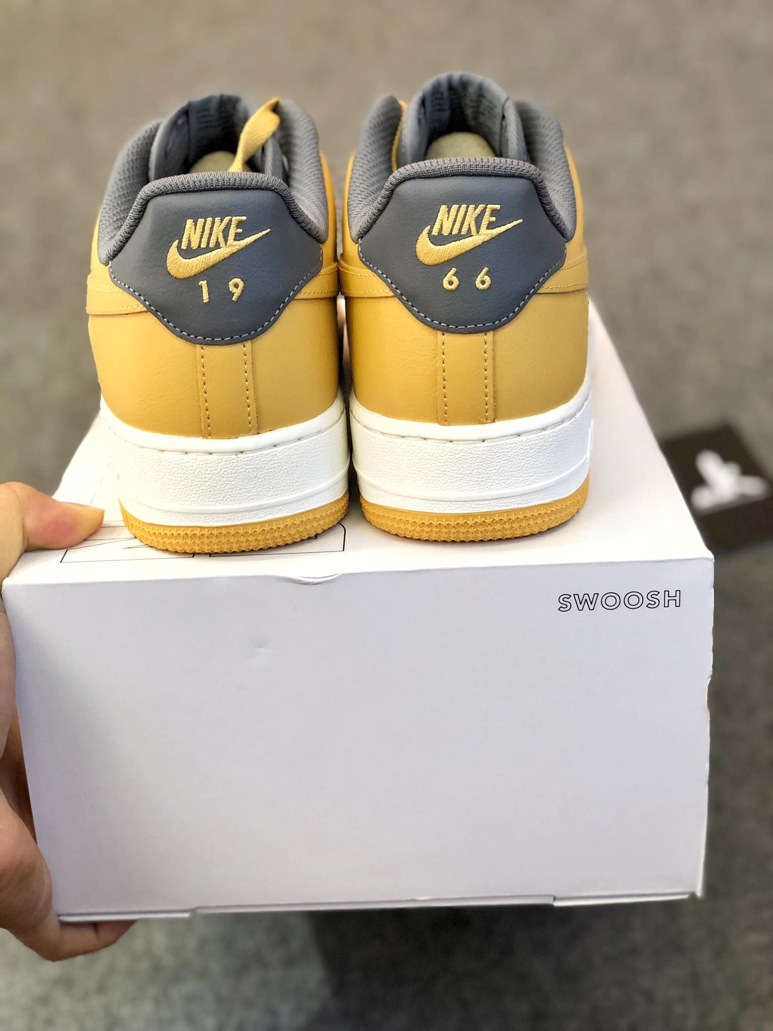 Nike Air Force 1 Brown Grey