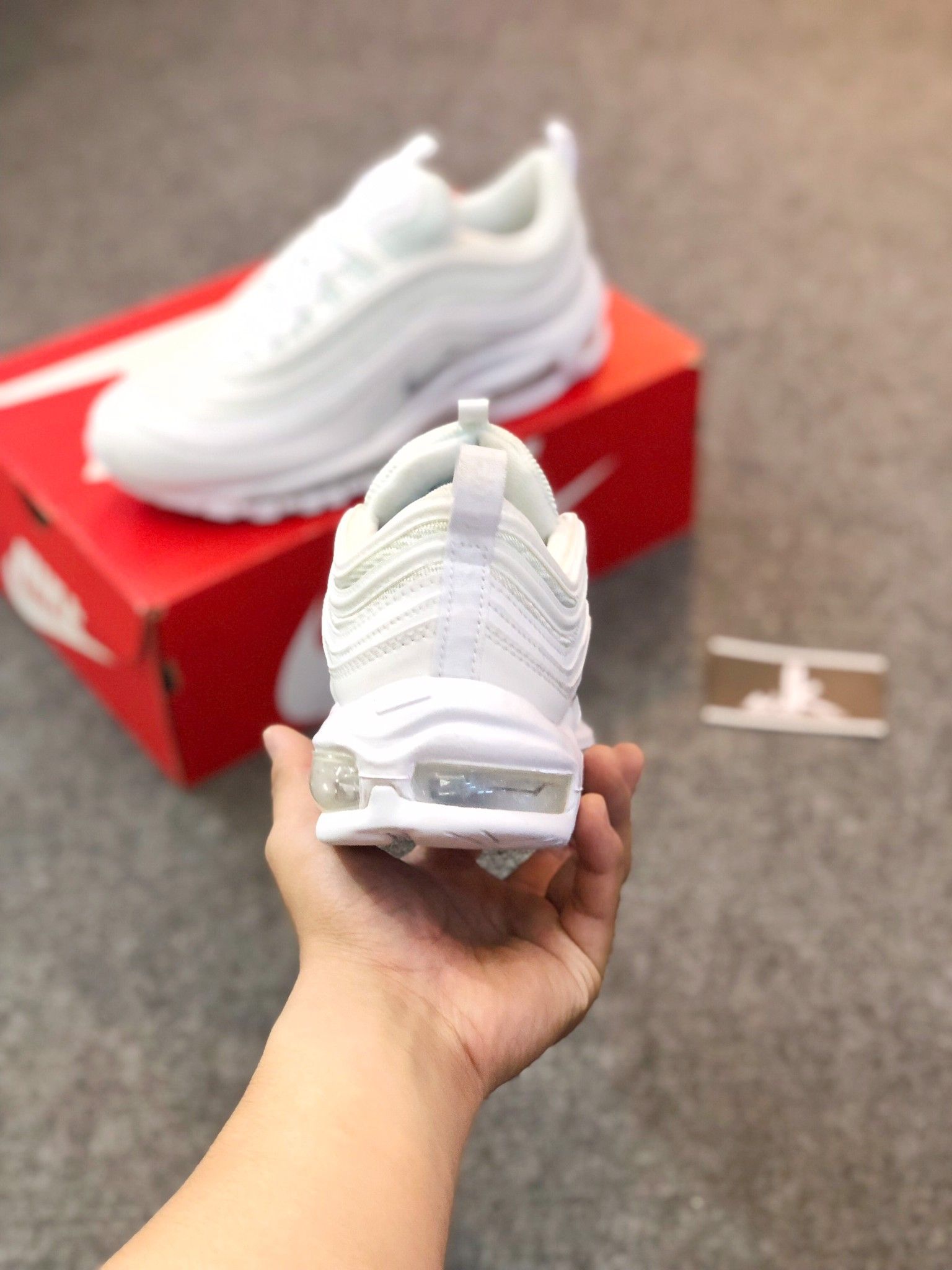 921826-101 AirMax 97 All White