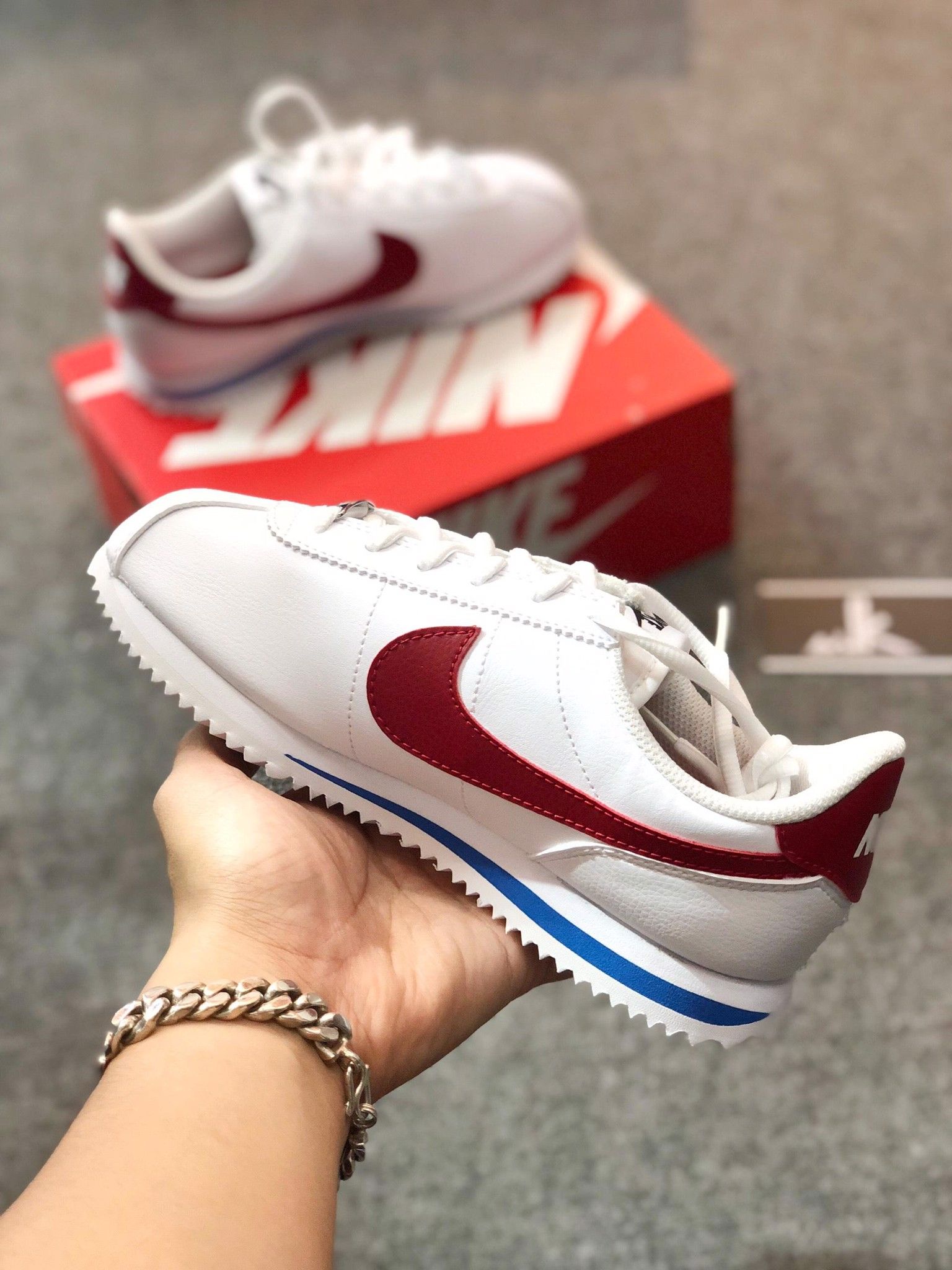 Nike Cortez Móc Đỏ