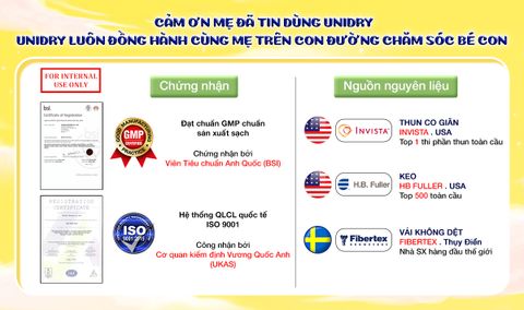  Tã quần UniDry Siêu khô thoáng gói Super Jumbo size M74 