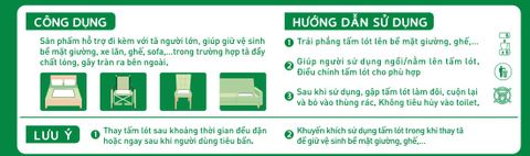  COMBO 10 Gói tấm lót người lớn SunMate (10 Miếng) 