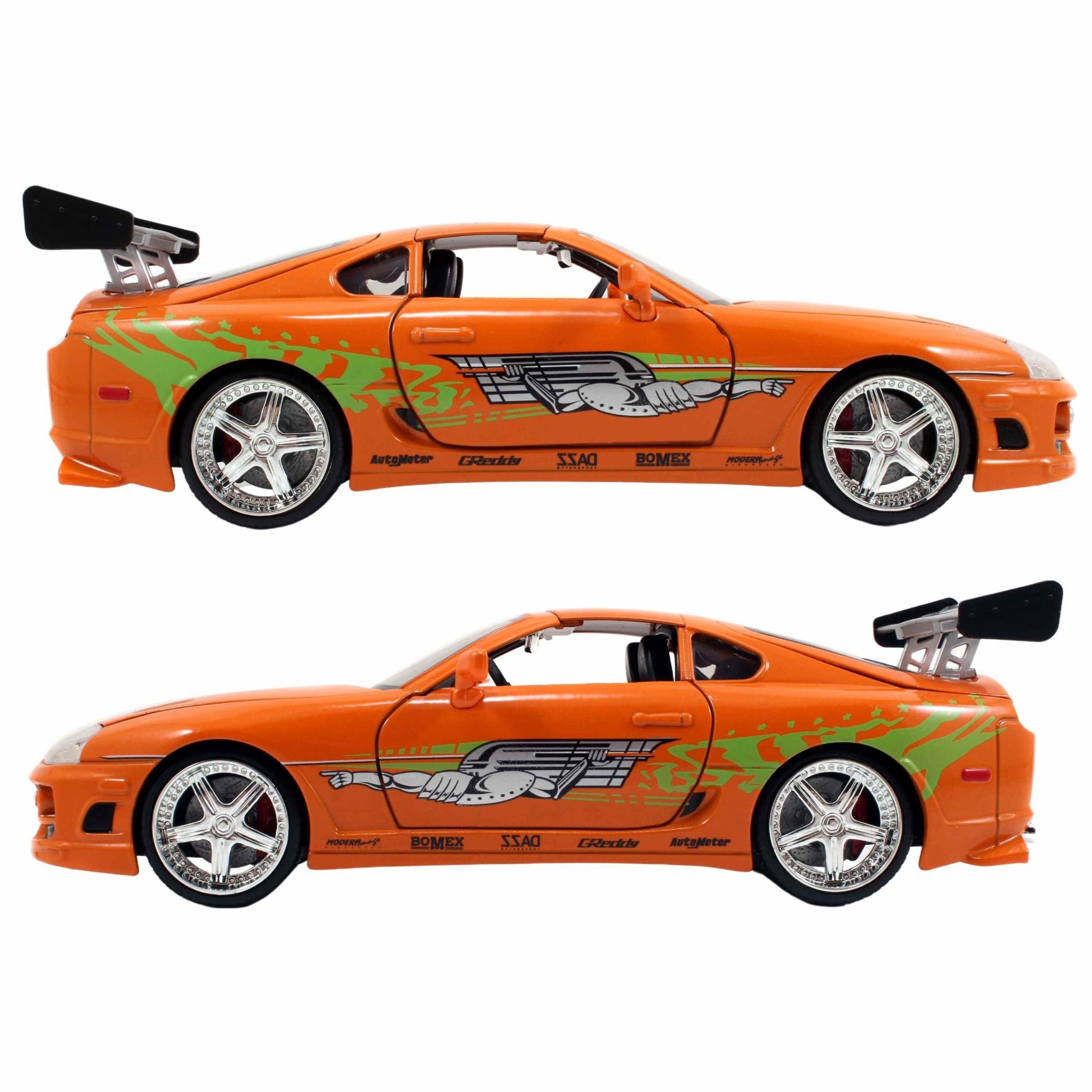 Đồ Chơi Xe Mô Hình JADA TOYS Fast & Furious 1995 Toyota Supra-Orange 1:24 97168 - Simba Toys Vietnam
