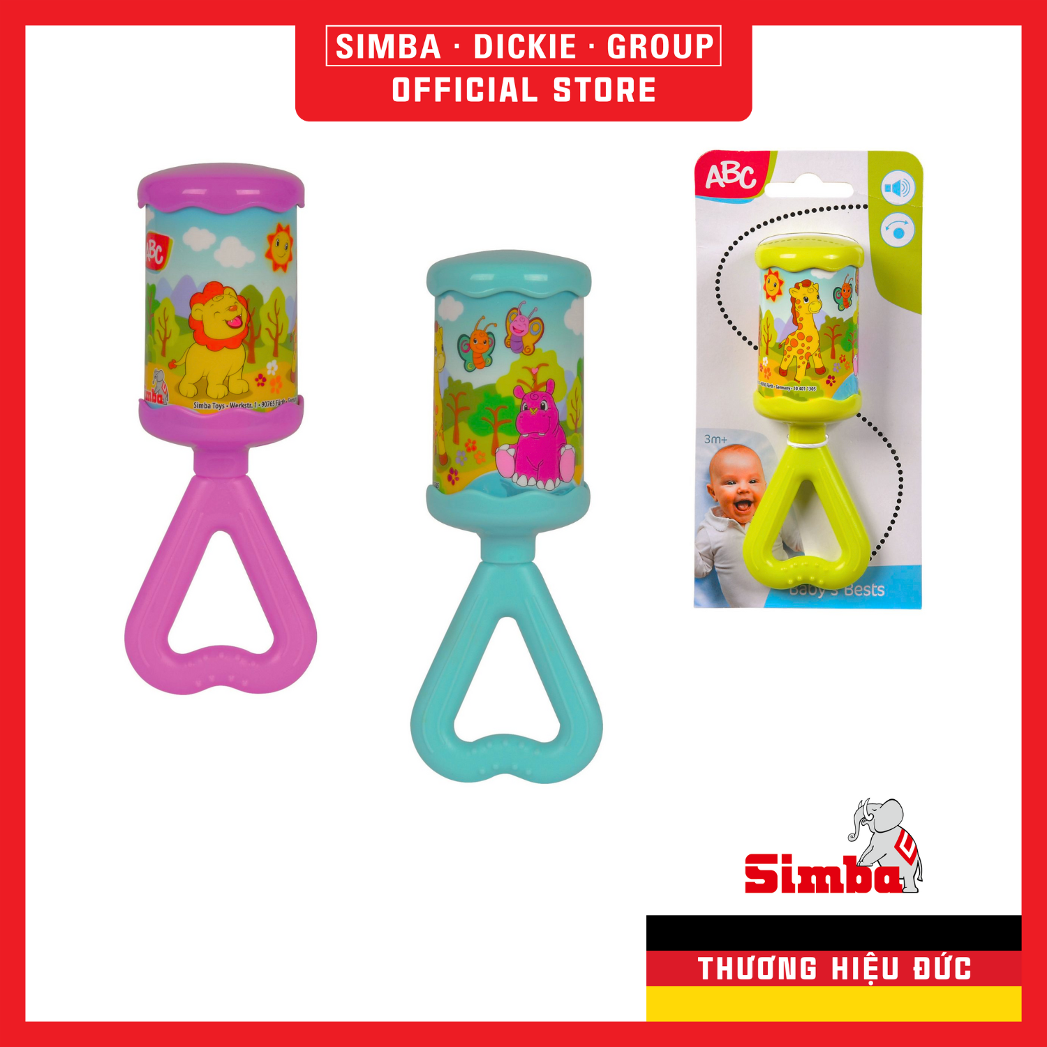 104011305 Đồ Chơi Trẻ Em Lục lạc ABC