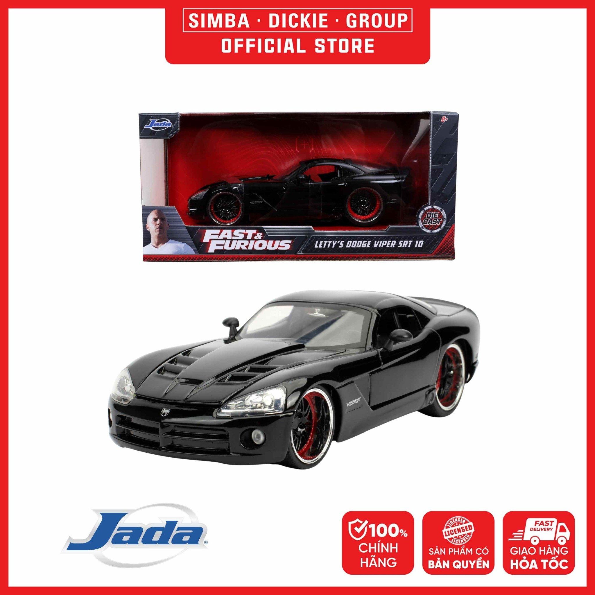 Đồ Chơi Xe Mô Hình JADA TOYS Fast & Furious 2008 Dodge Viper SRT-10 1:24 30731 - Simba Toys Vietnam