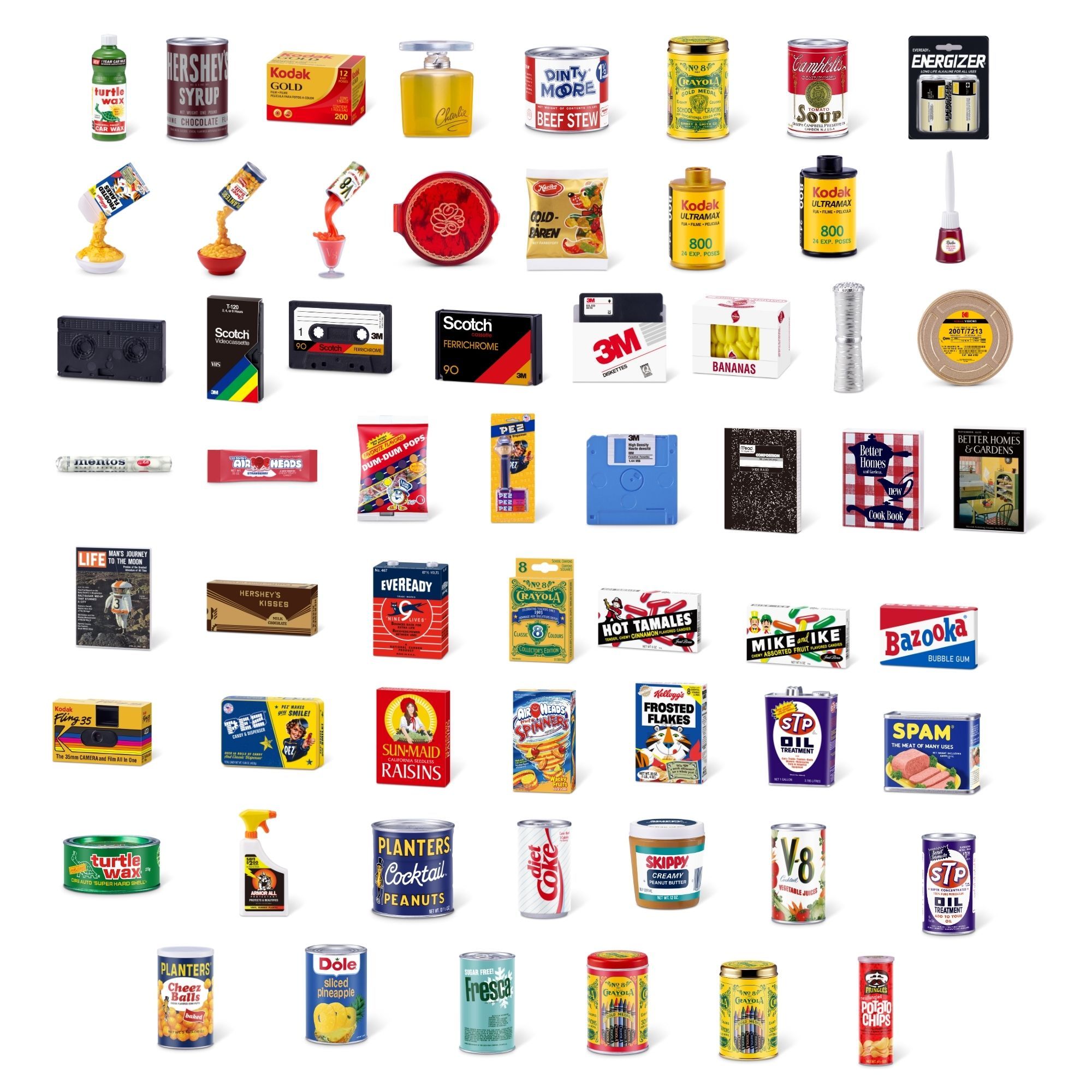 Đồ Chơi Sưu Tầm ZURU TOYS Mini Brands Retro Grocery 77802 - Simba Toys Vietnam