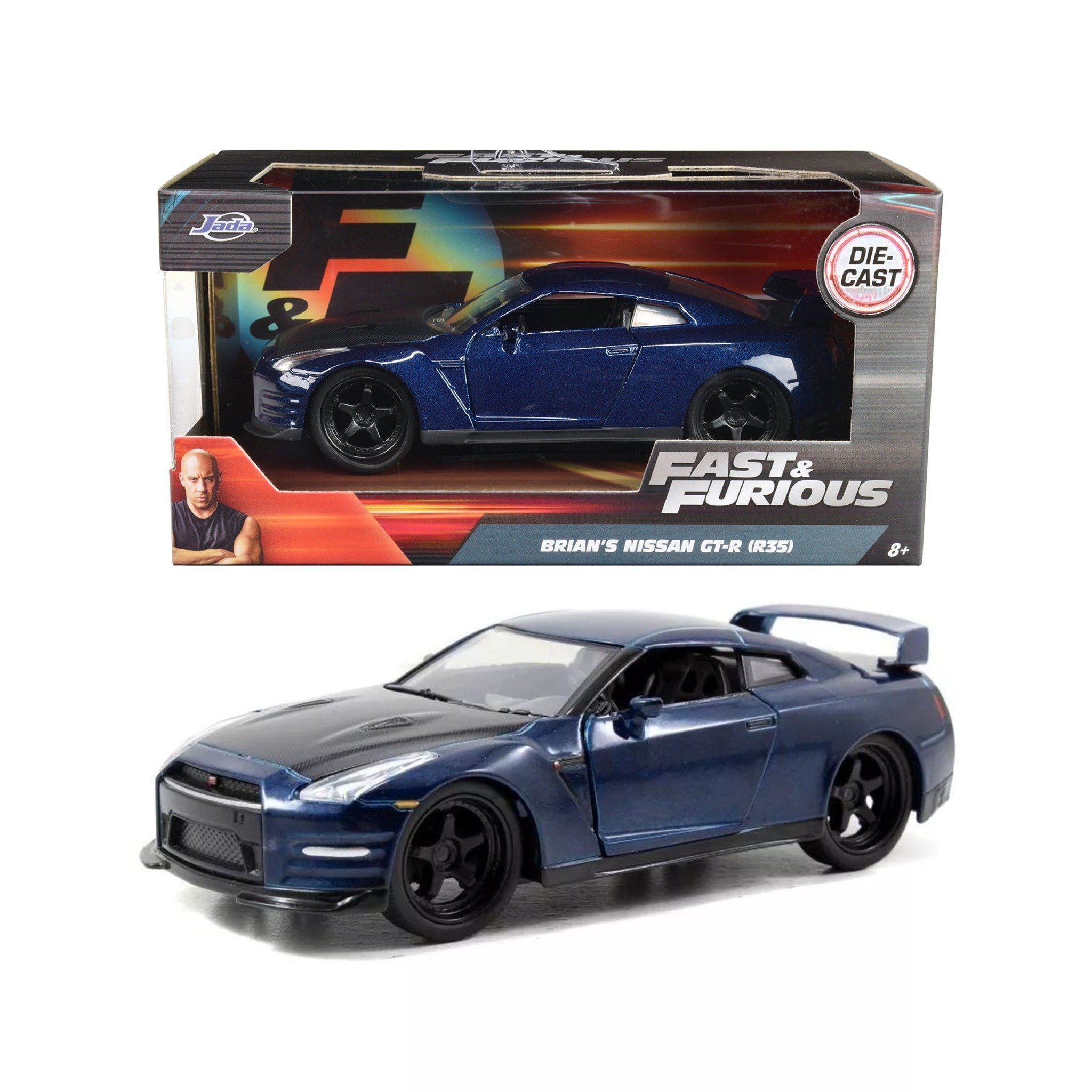 Đồ Chơi Xe Mô Hình JADA TOYS Fast & Furious 1:32 Scale Diecast Model Cars Toys 24075