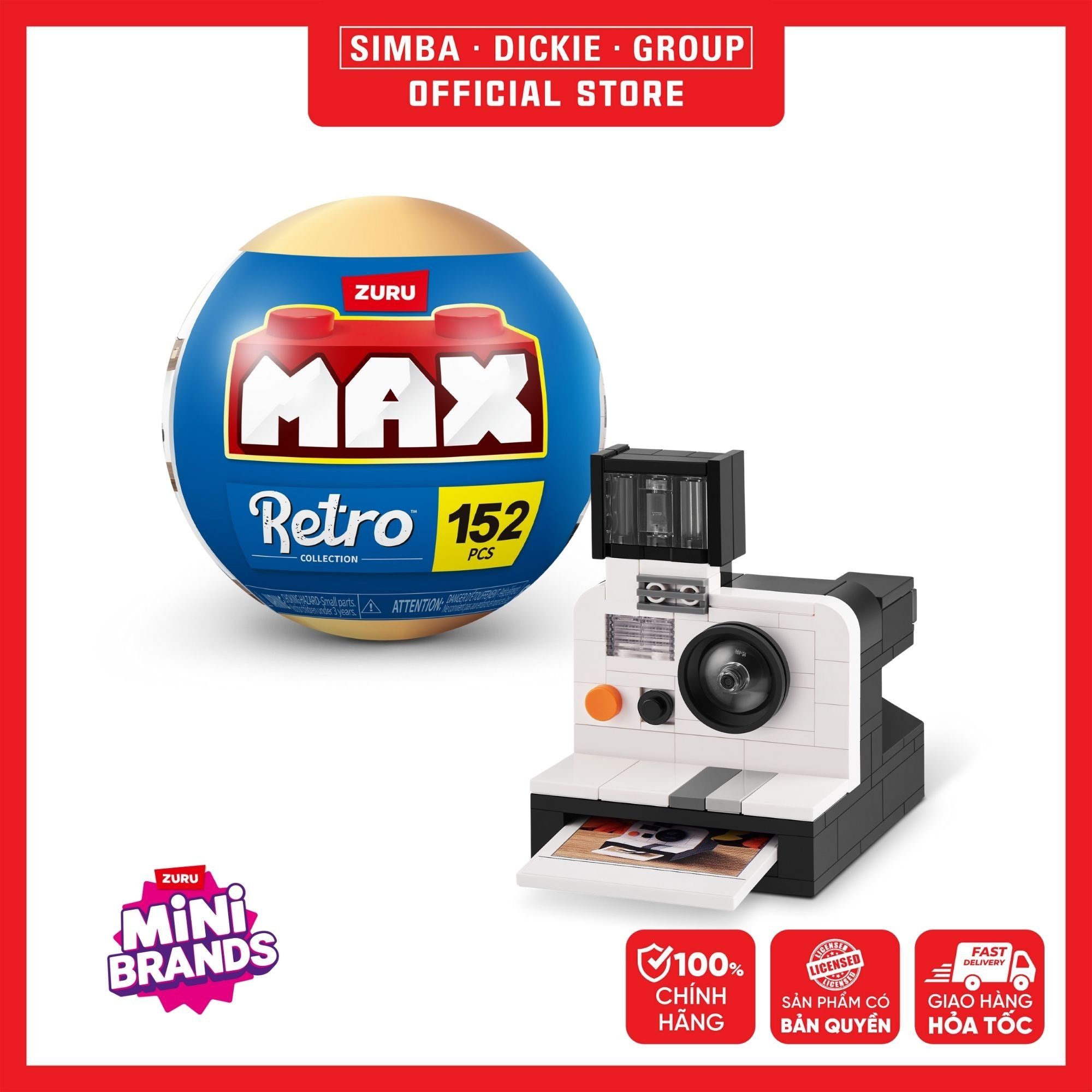 Đồ Chơi Sưu Tầm ZURU TOYS MAX Retro 83185 - Simba Toys Vietnam