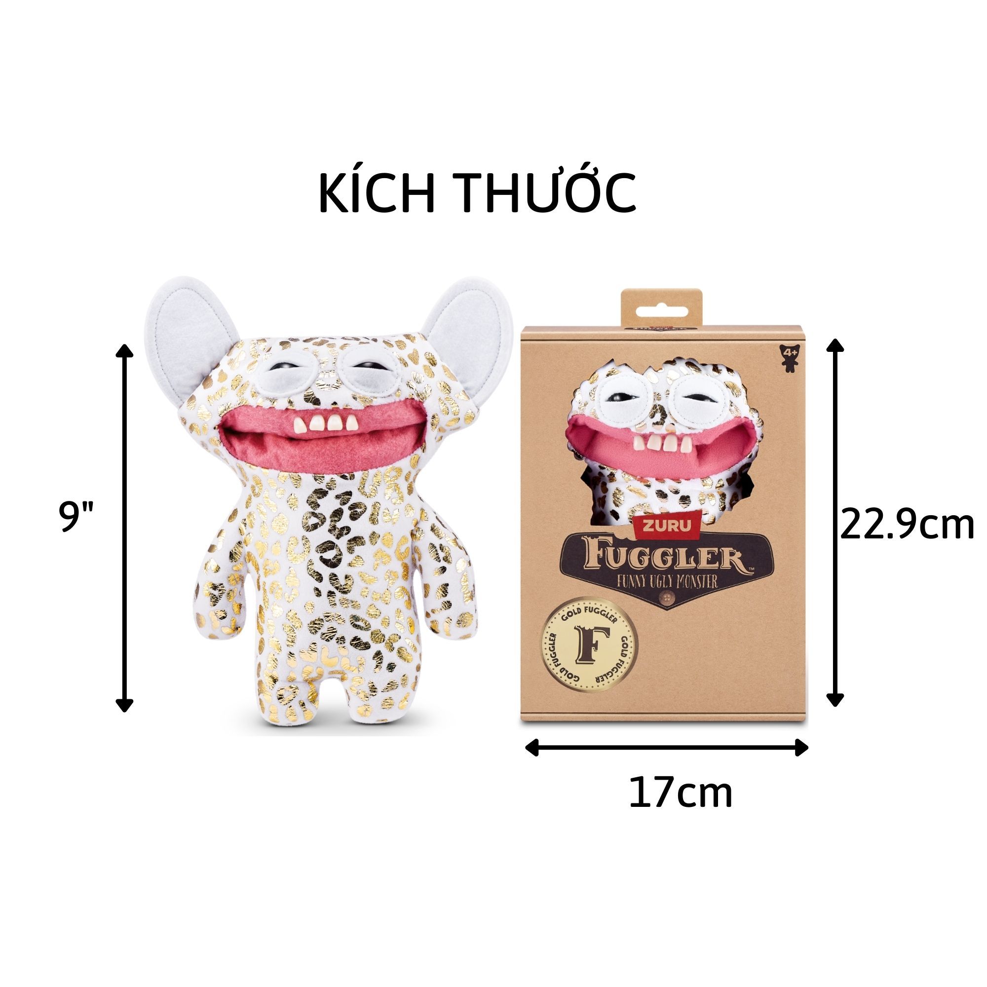 Đồ Chơi Sưu Tầm ZURU TOYS Fuggler Gold Fuggs 9