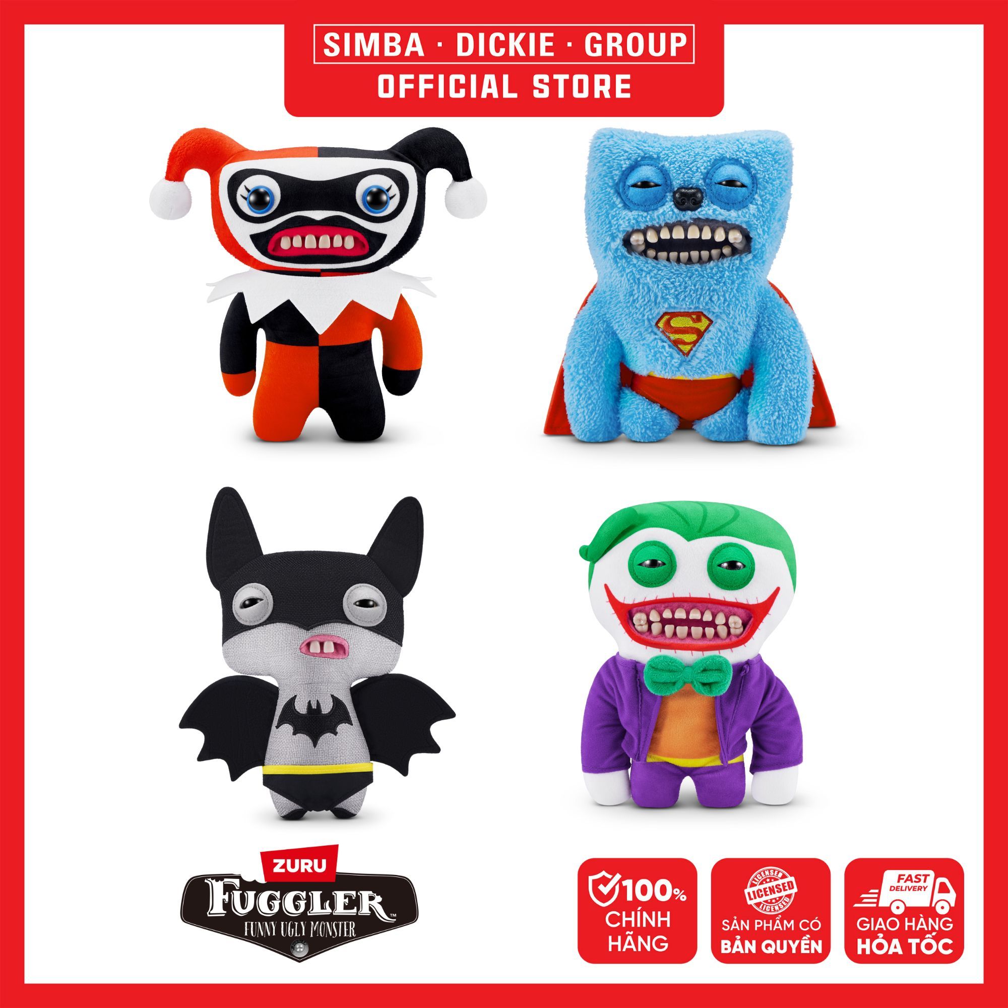 Đồ Chơi Sưu Tầm ZURU TOYS Fuggler DC Comics 9