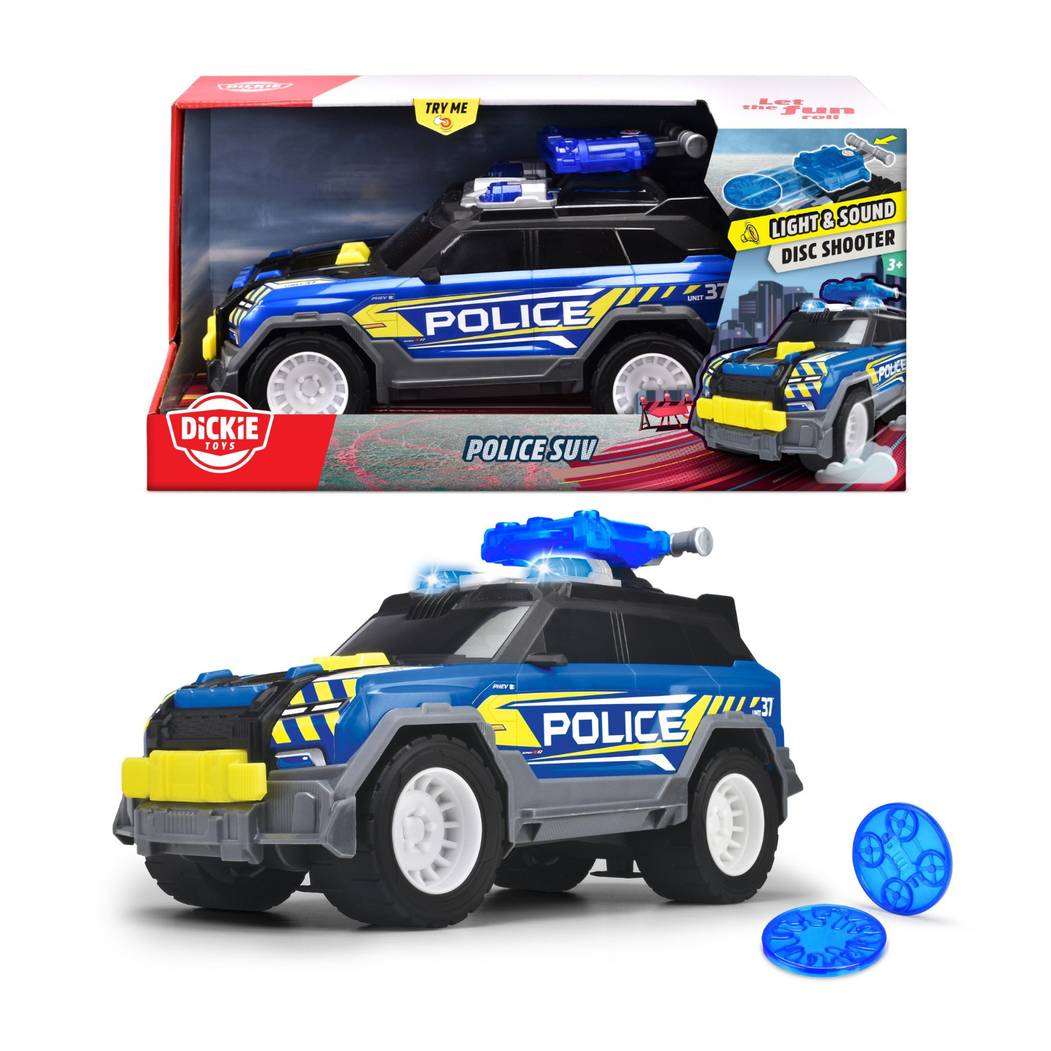 203306022 Đồ Chơi Xe Cảnh Sát DICKIE TOYS Police SUV