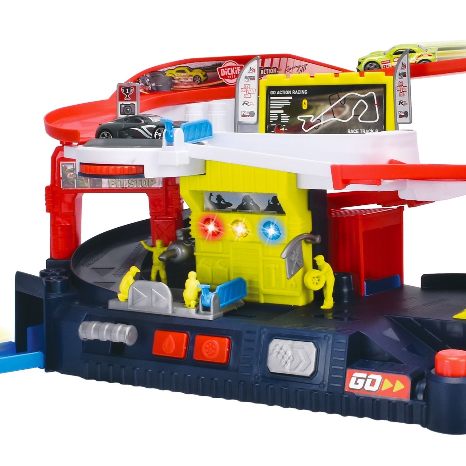 Bộ Đồ Chơi Trạm Dừng Xe DICKIE TOYS Pit Stop Playset 203338001