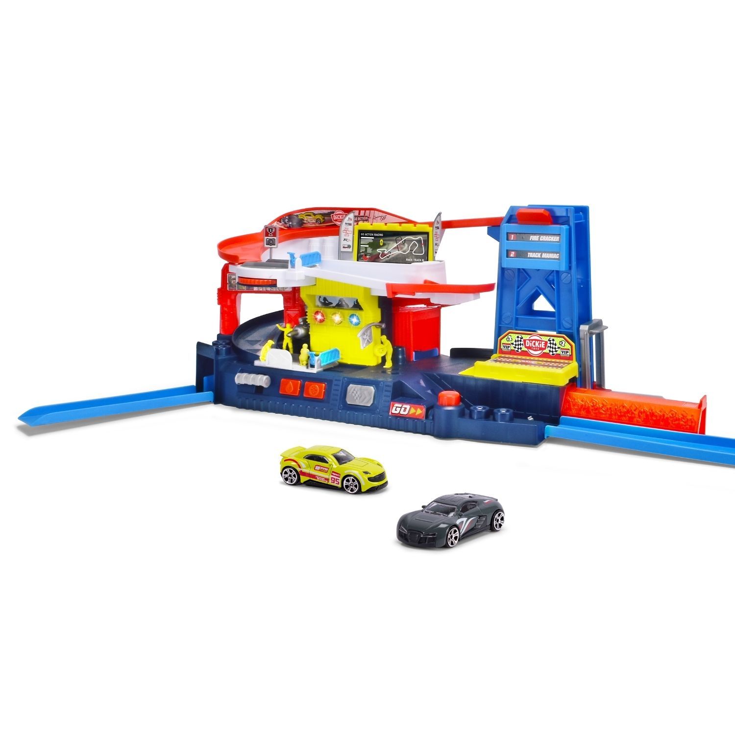 Bộ Đồ Chơi Trạm Dừng Xe DICKIE TOYS Pit Stop Playset 203338001