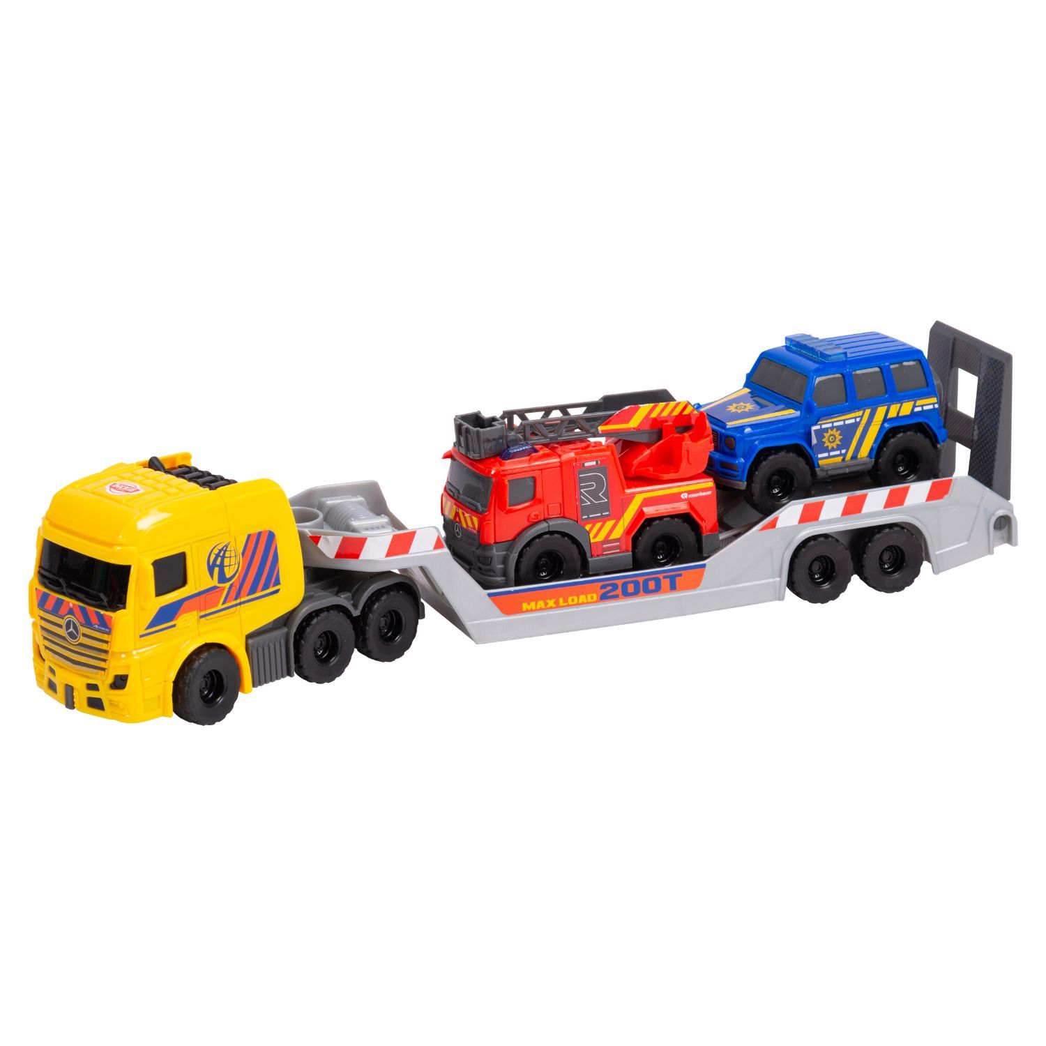 Bộ Đồ Chơi Xe Tải Cứu Hộ DICKIE TOYS Micro Rescue Truck 203715020
