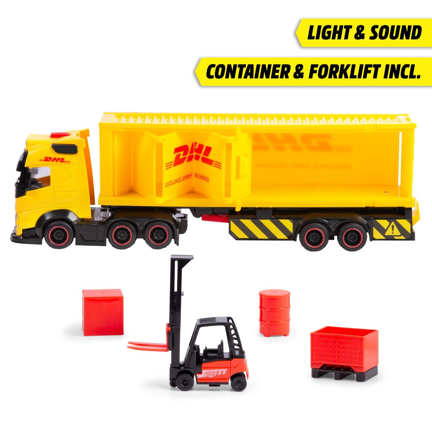 Đồ Chơi Xe Tải DICKIE TOYS DHL Truck 203747018