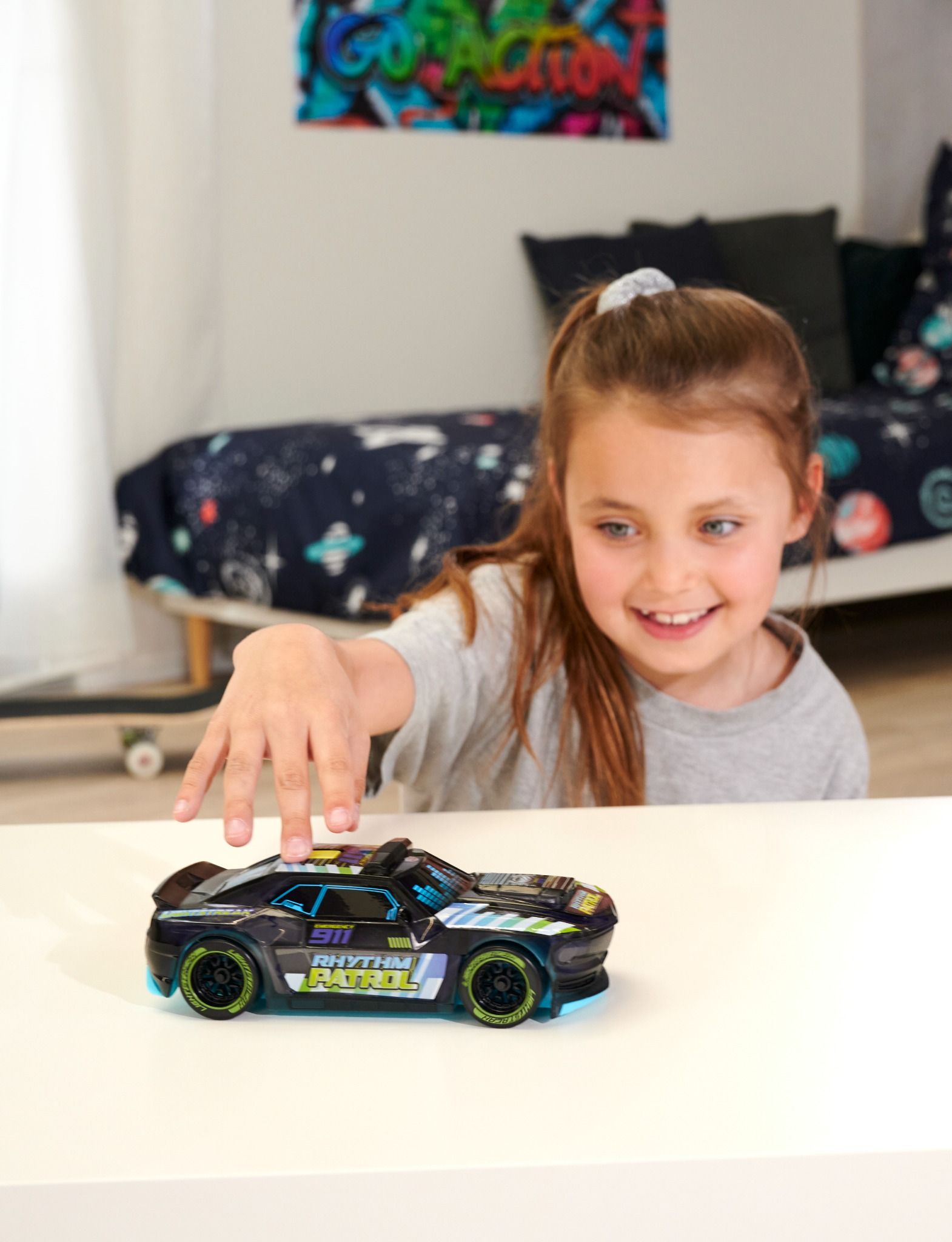 Đồ Chơi Xe Âm Nhạc DICKIE TOYS Rhythm Patrol 203763008