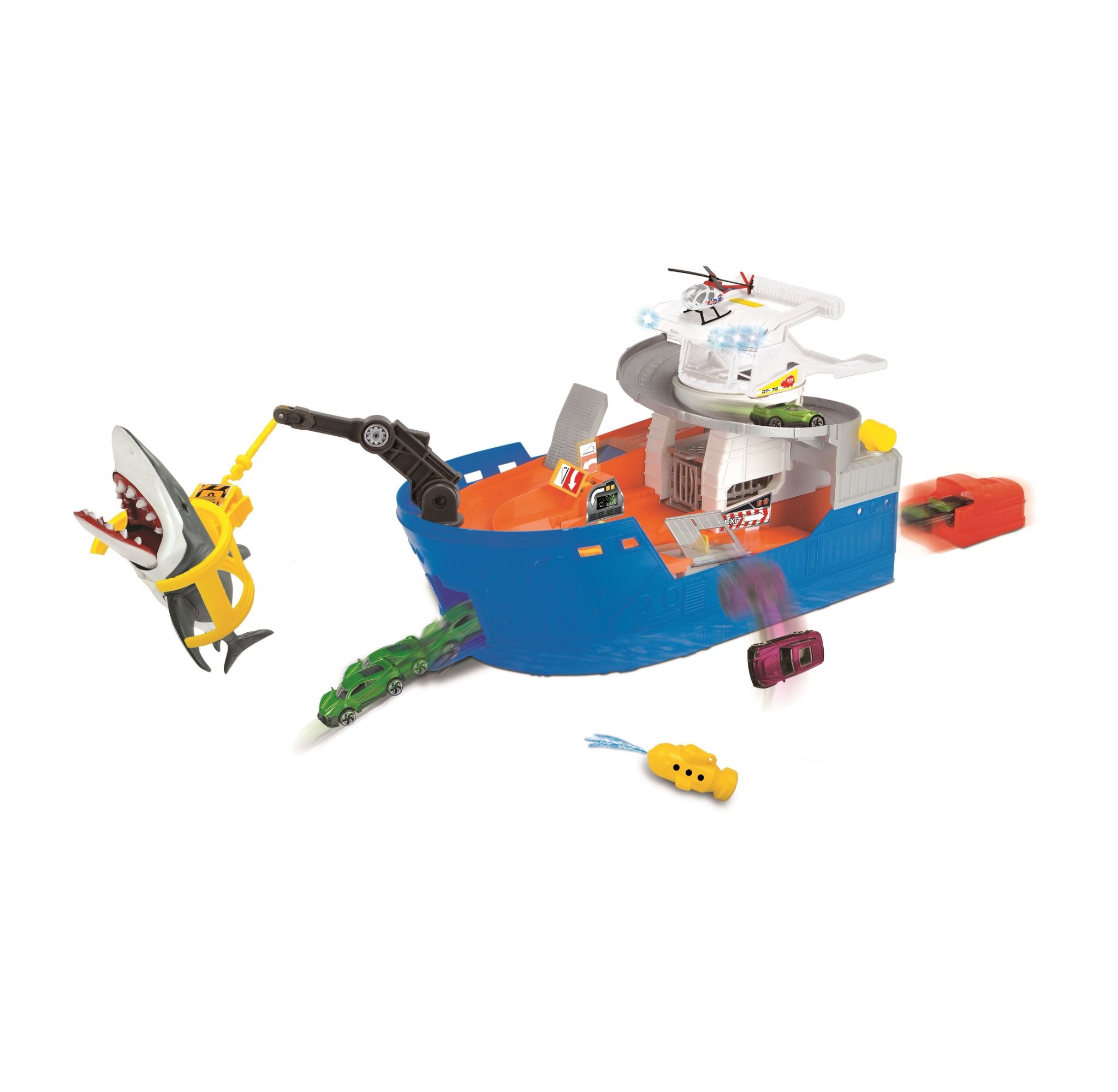 203779001 Đồ Chơi Tàu Săn Cá Mập DICKIE TOYS Shark Attack