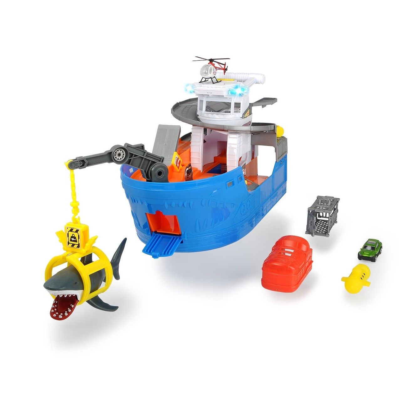 203779001 Đồ Chơi Tàu Săn Cá Mập DICKIE TOYS Shark Attack
