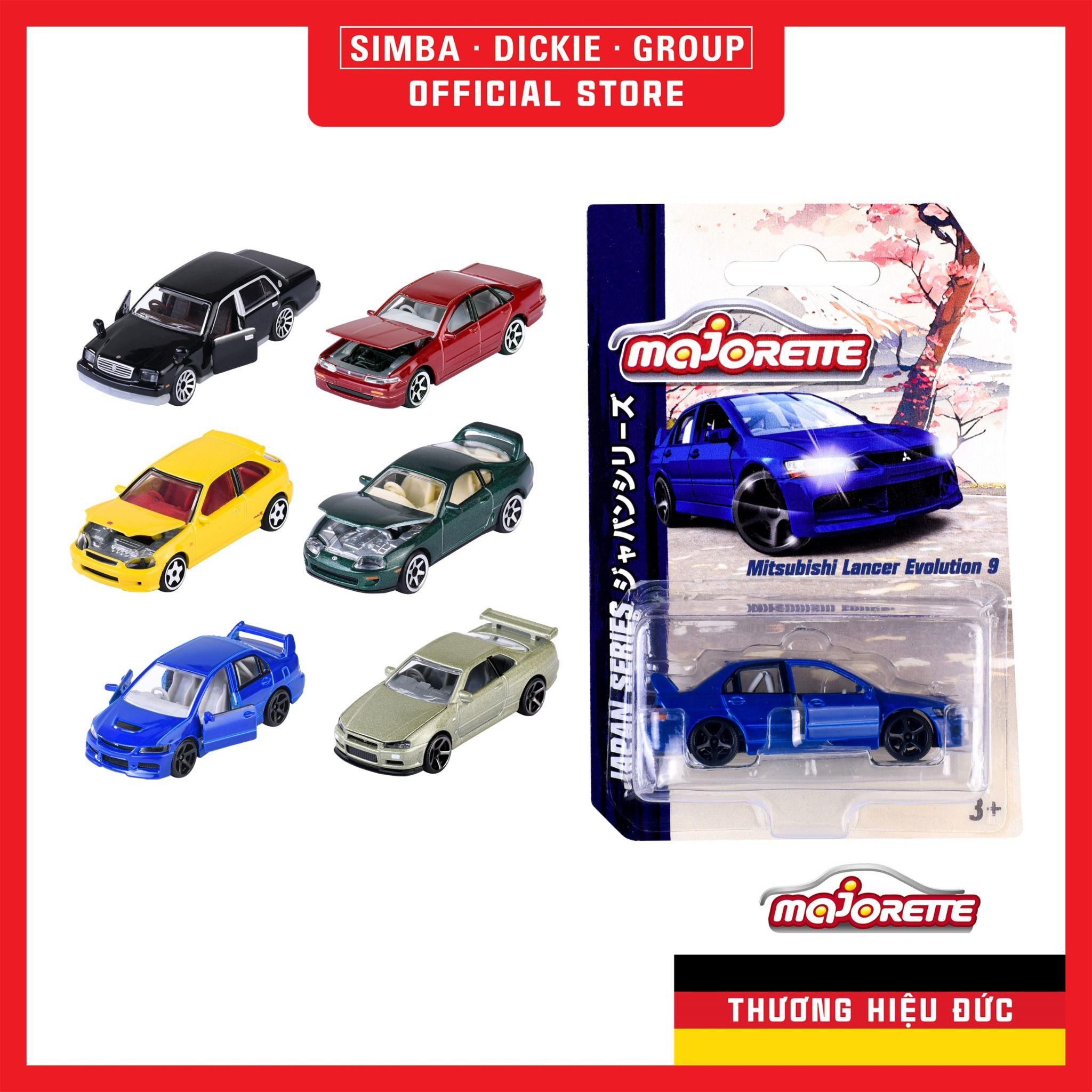 212051029 Xe Mô Hình MAJORETTE Japan Series Premium Cars