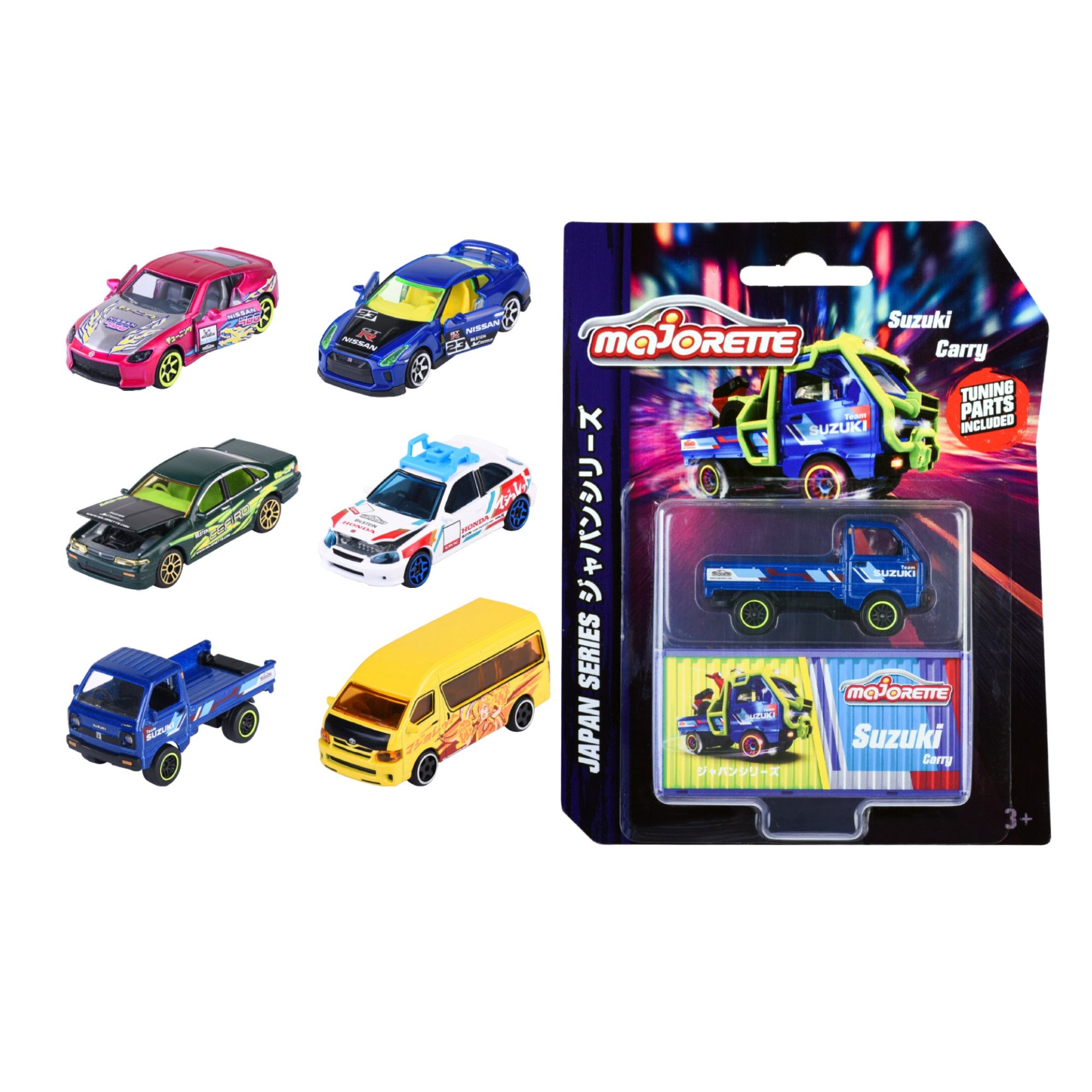 212051030 Xe Mô Hình MAJORETTE Japan Series Deluxe Cars