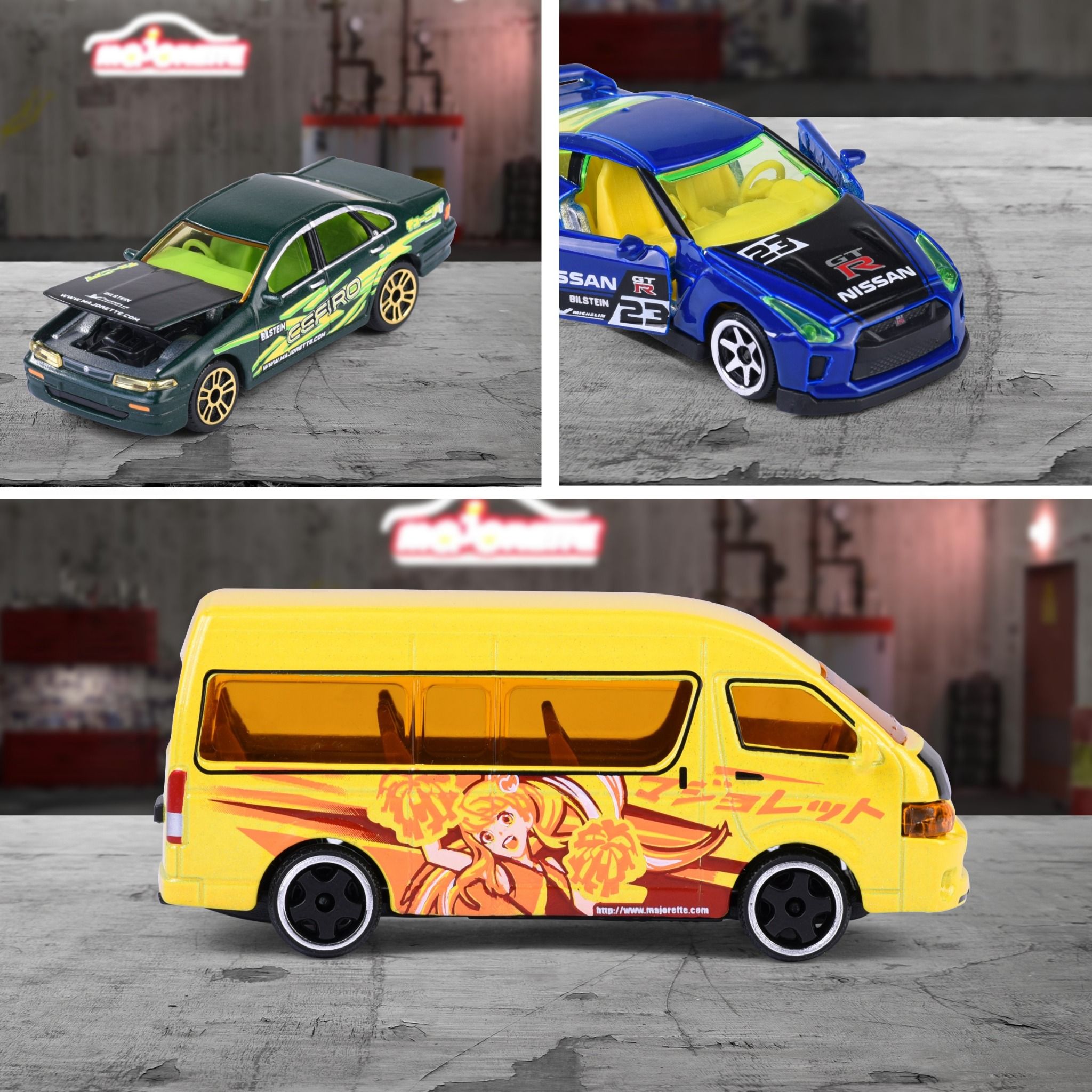 212051030 Xe Mô Hình MAJORETTE Japan Series Deluxe Cars