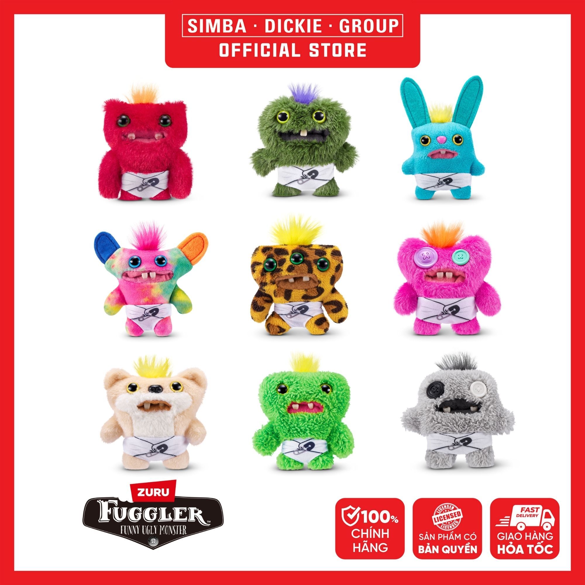 Đồ Chơi Sưu Tầm ZURU TOYS Fuggler Baby Fuggs 3.5