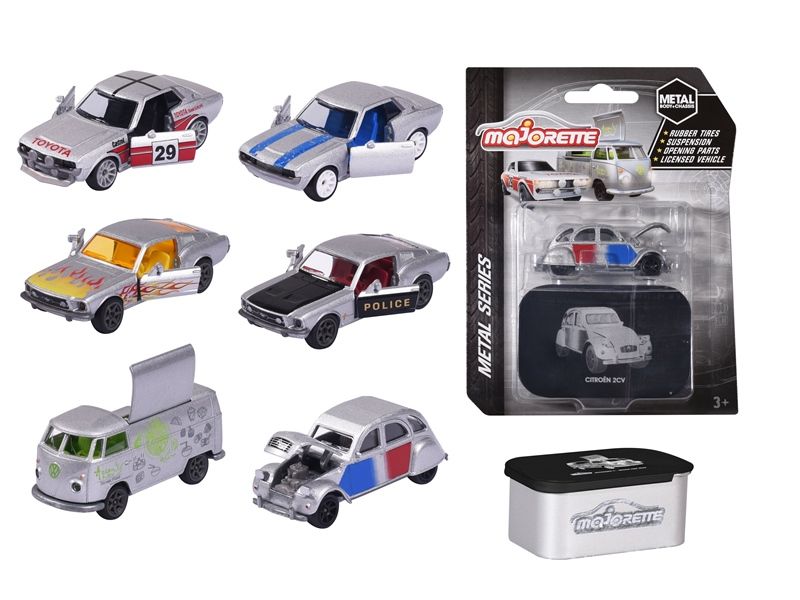 212052019 Xe Mô Hình Cổ Điển Cao Cấp MAJORETTE Vintage Deluxe Metal Series