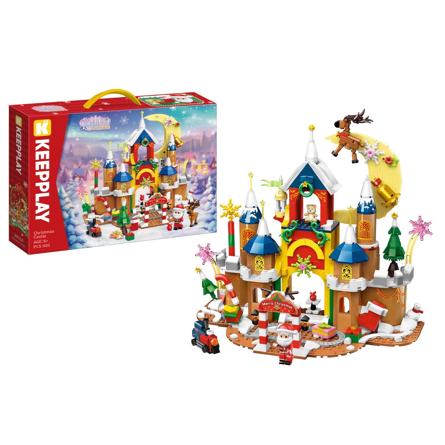 Đồ Chơi Lắp Ráp KEEPPLAY Christmas Castle 34016 - Simba Toys Vietnam