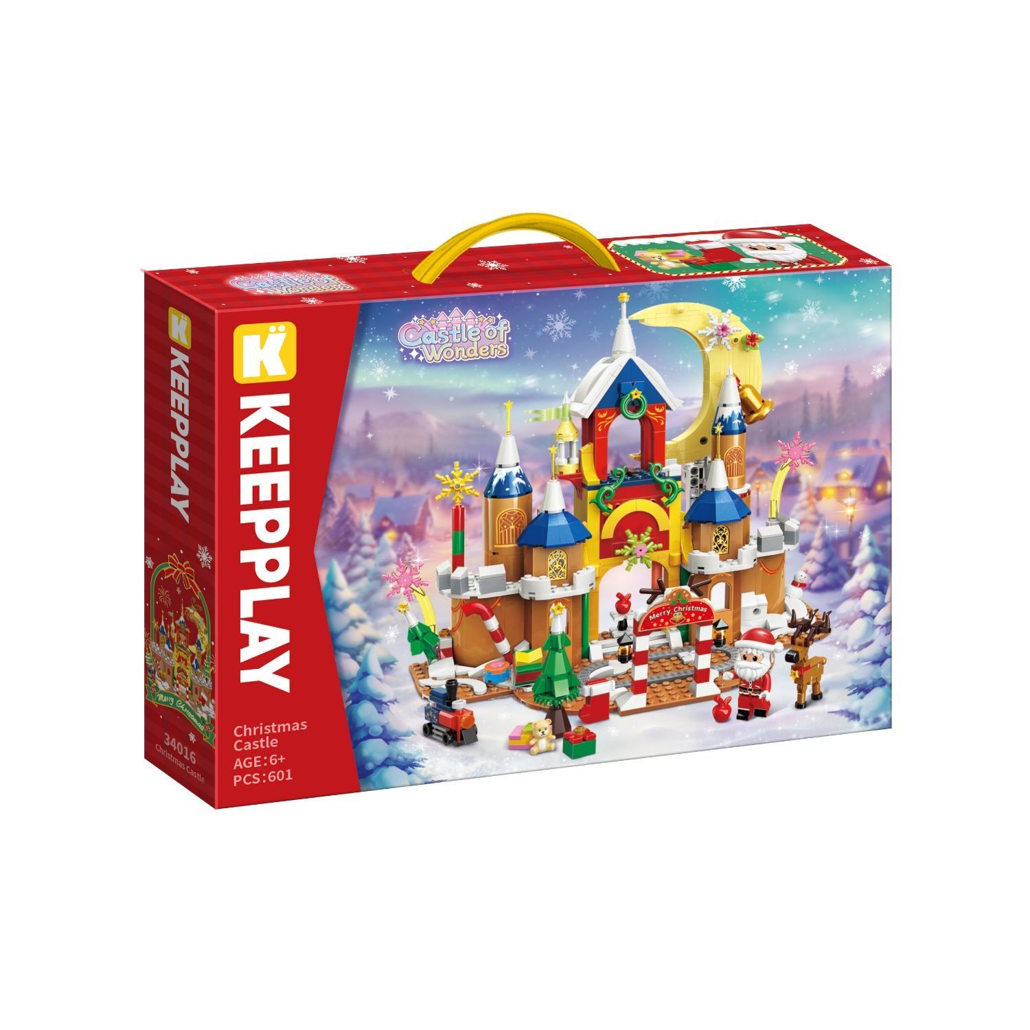 Đồ Chơi Lắp Ráp KEEPPLAY Christmas Castle 34016 - Simba Toys Vietnam
