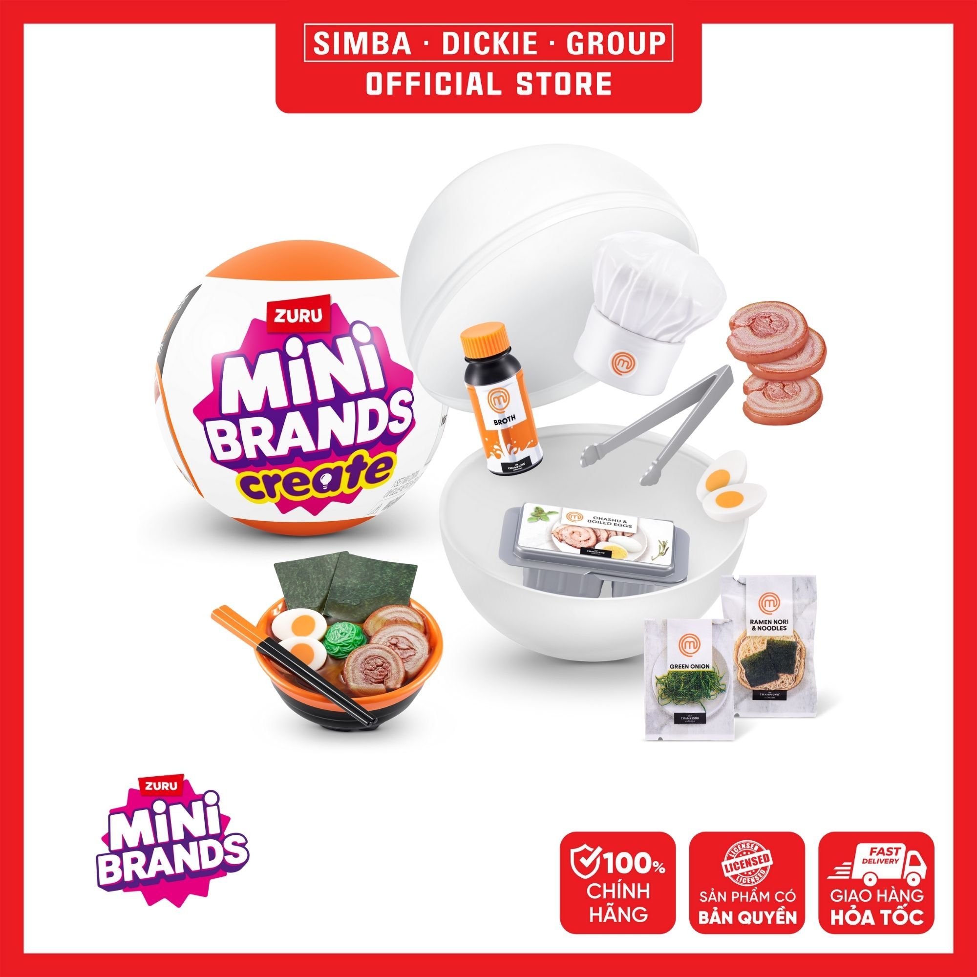 Đồ Chơi Sưu Tầm ZURU TOYS Mini Brands MasterChef 77515- Simba Toys Vietnam