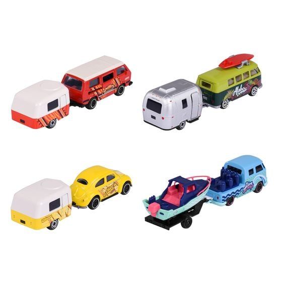 212055007 Xe Mô Hình MAJORETTE VW The Originals Trailer
