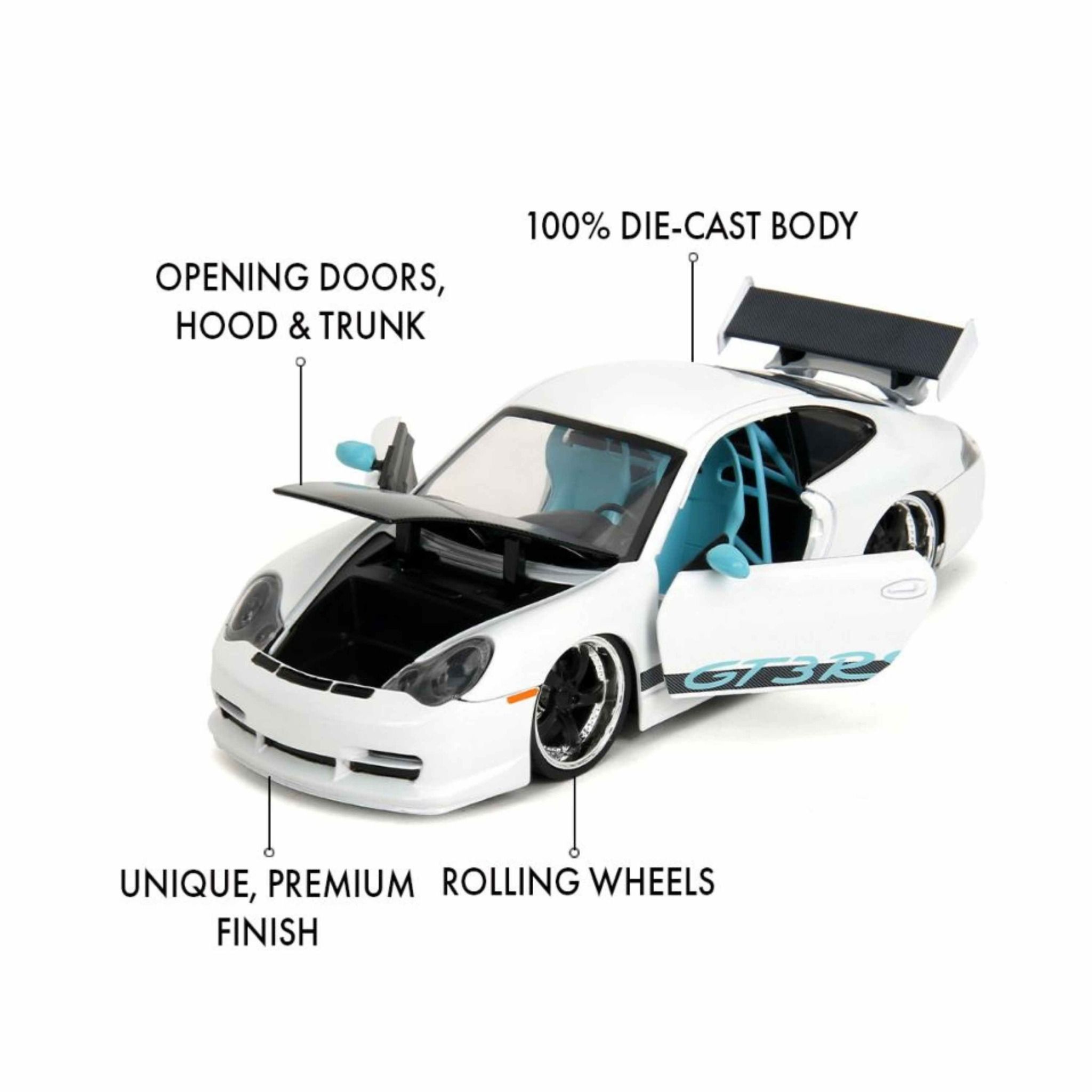 Đồ Chơi Xe Mô Hình JADA TOYS Pink Slips Porsche 911 GT3 RS 1:24 35982 - Simba Toys Vietnam