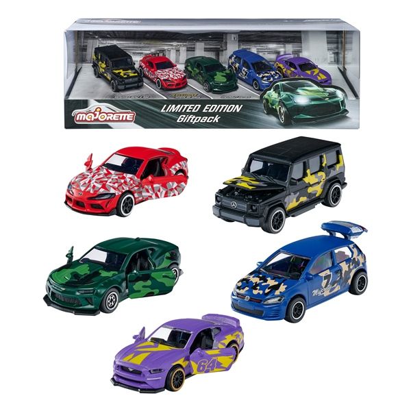 212054028 Bộ 5 Xe Mô Hình MAJORETTE Limited Edition 8, 5 Pieces Giftpack