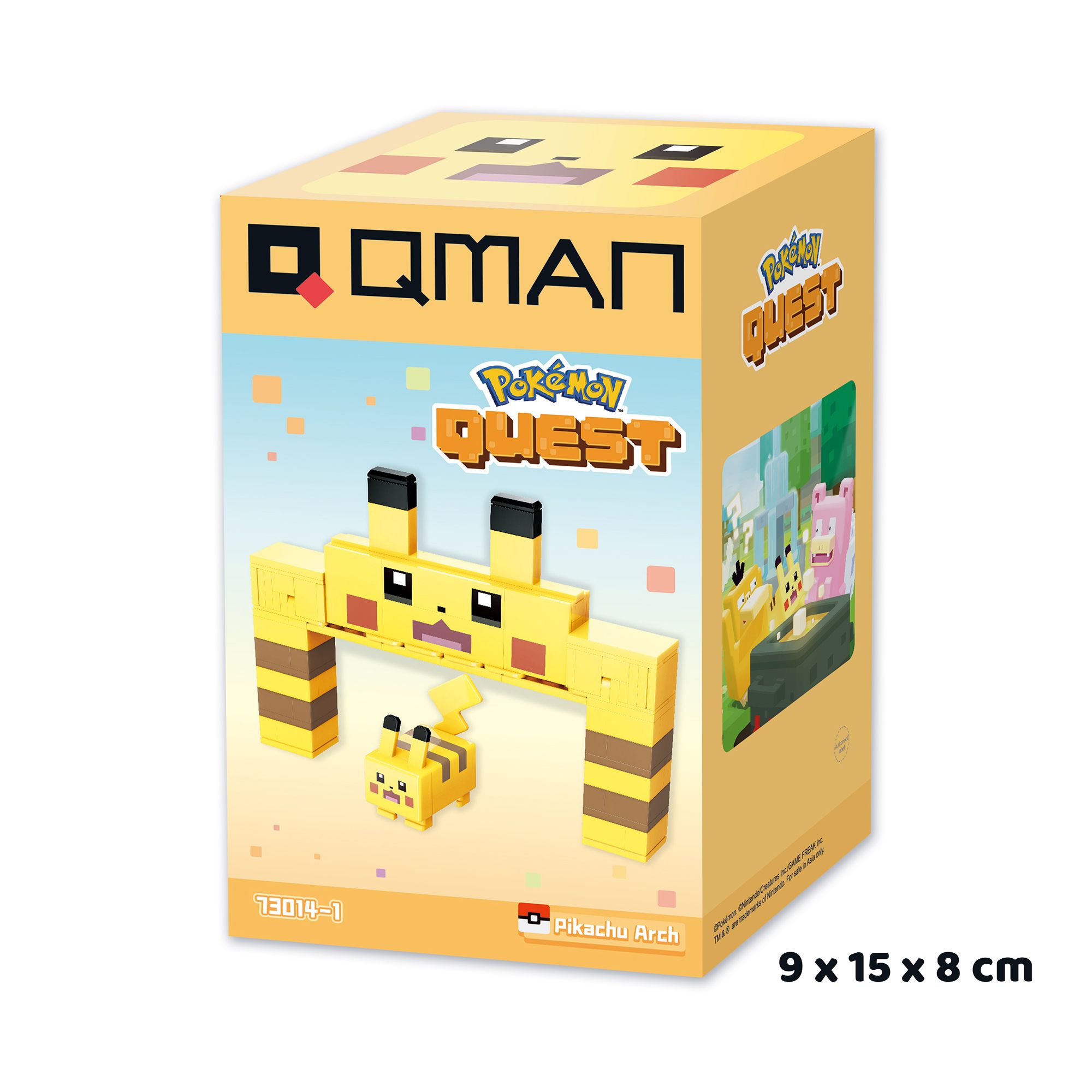 Đồ Chơi Lắp Ráp KEEPPLEY Pokemon Quest - Play Series Pikachu Arch 73014-1